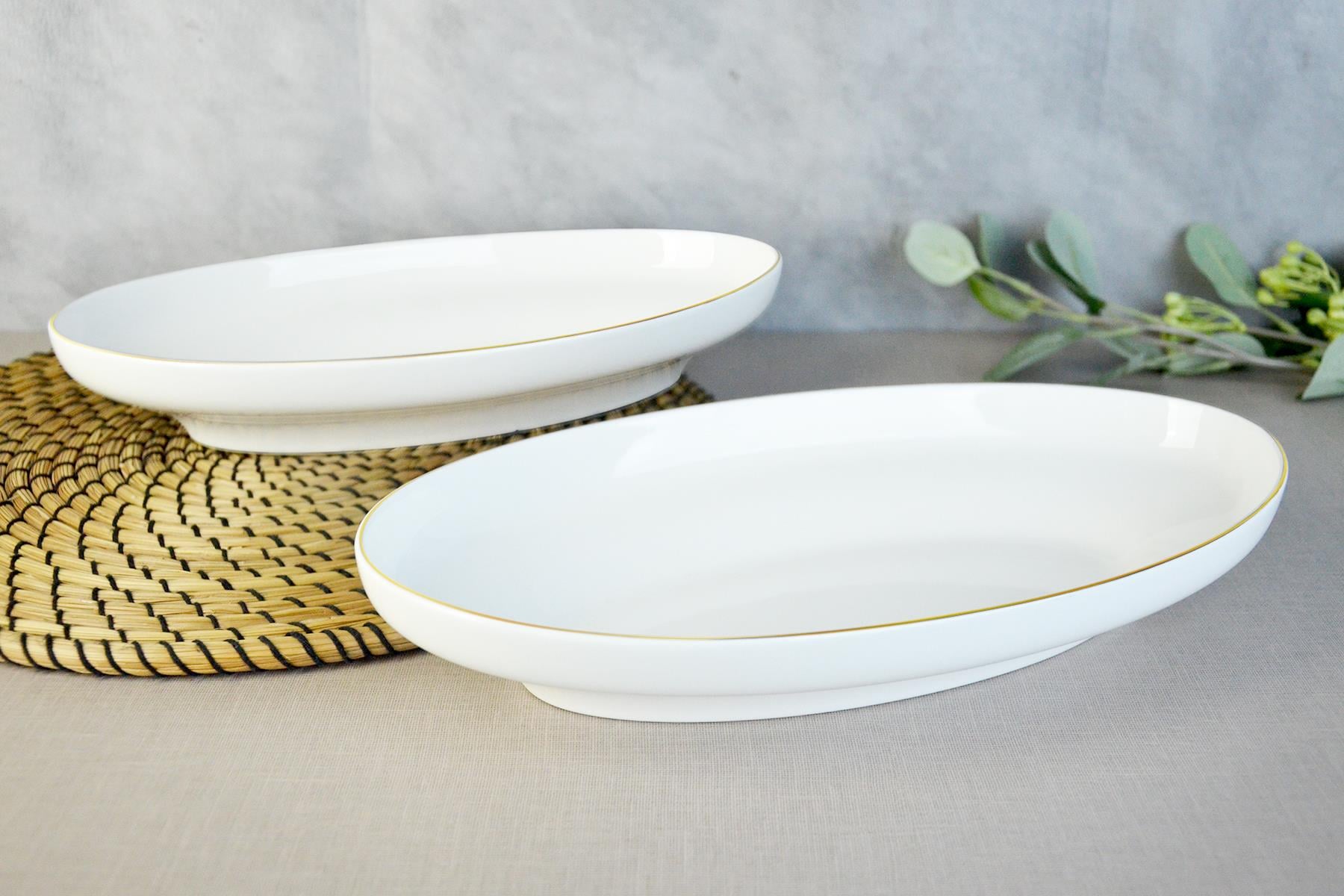 PAÇİ-CLODİA 2'Lİ ALTIN 32 CM DERİN SALATA KASESİ