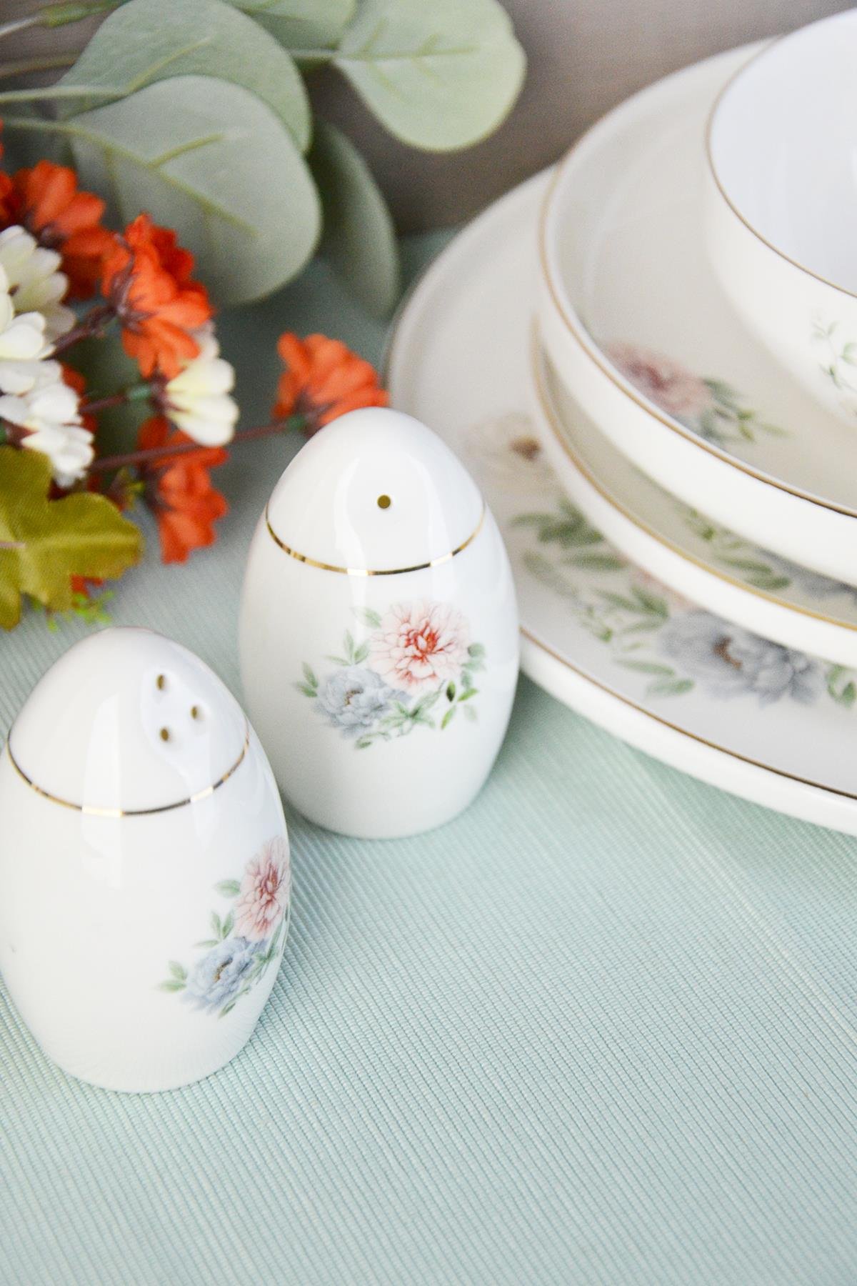 PAÇİ-CLODİA 55 PARÇA ÇİÇEKLİ YEMEK TAKIMI