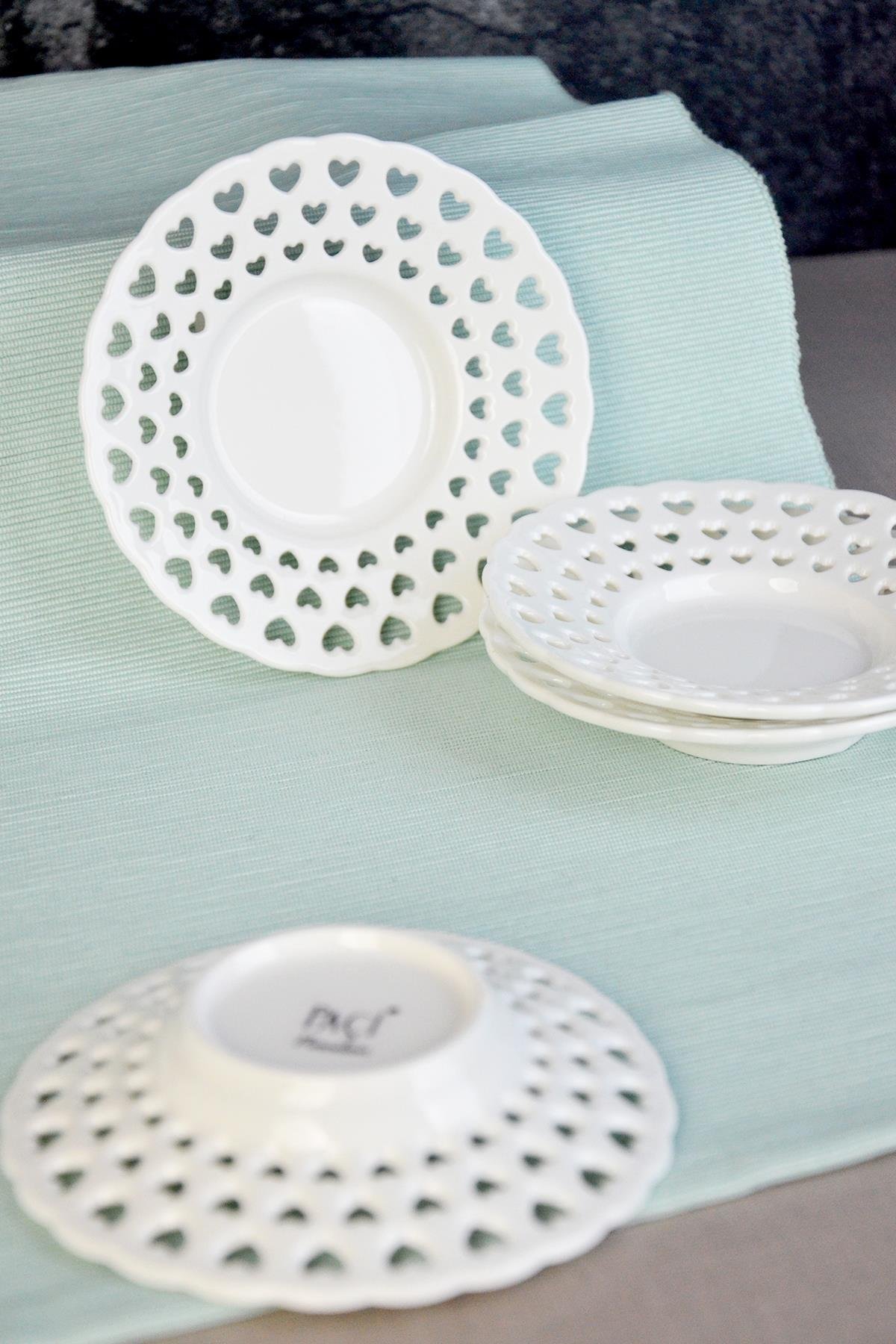 PAÇİ-DANTEL MOTİFLİ 72'Lİ ÇAY TABAĞI