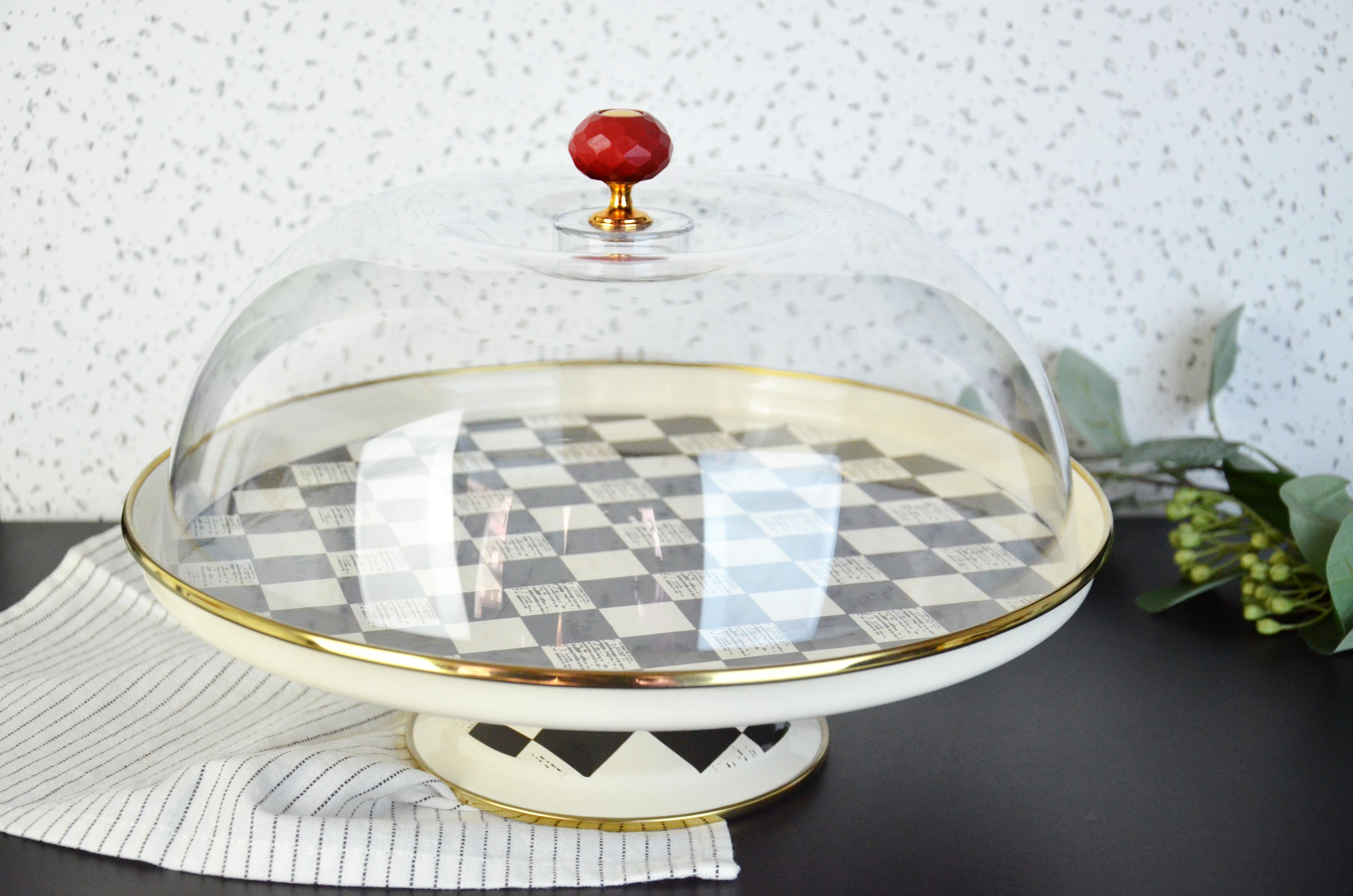 PAÇİ-ELİTE CLASS 30 CM DAMA KEK FANUSU