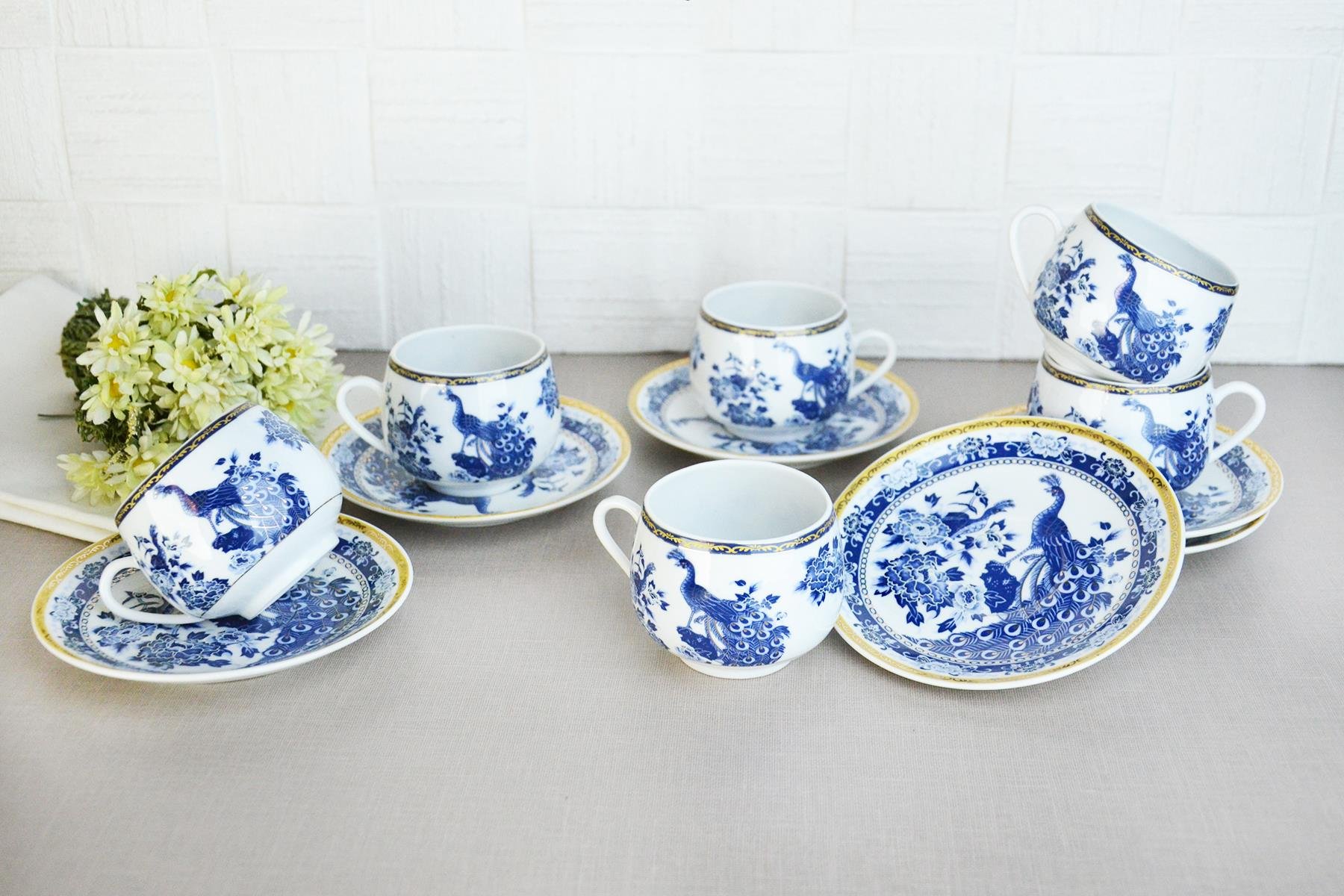 PAÇİ-GEİSHA TOMBİK TAVUSKUŞLU ÇAY FİNCANI