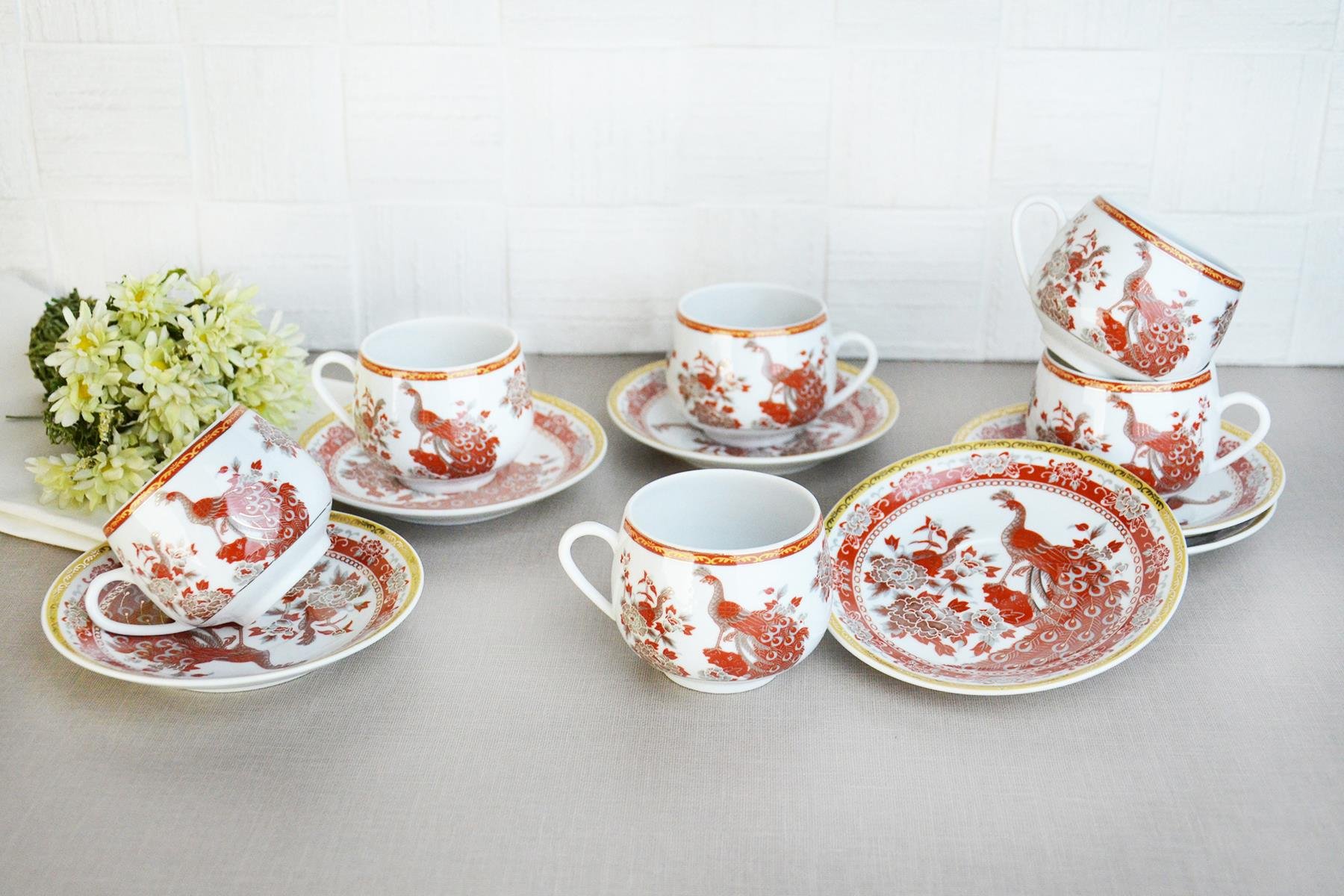 PAÇİ-GEİSHA TOMBİK TAVUSKUŞLU ÇAY FİNCANI