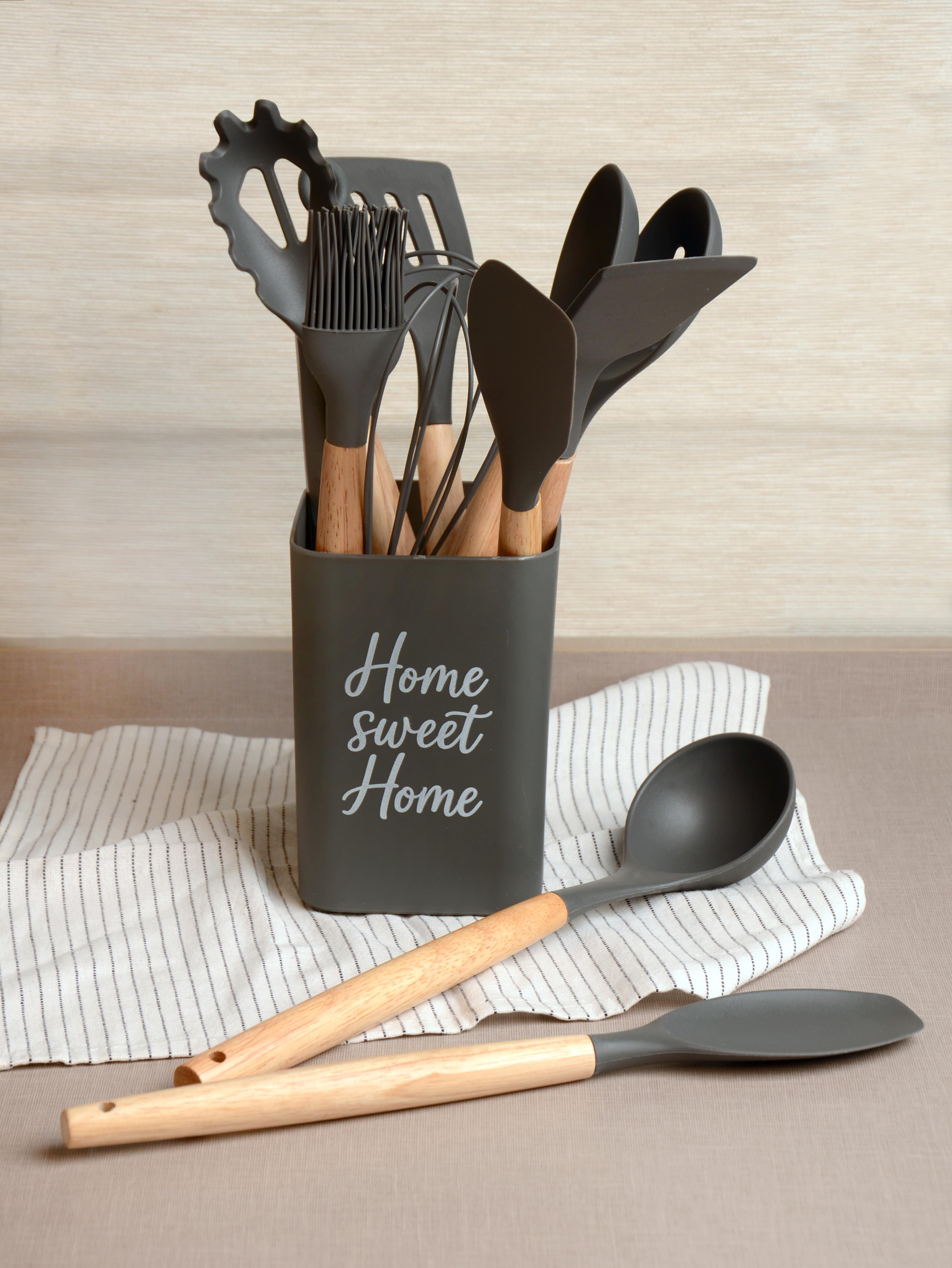 PAÇİ-KARE 12 PARÇA SİLİKON MUTFAK SETİ