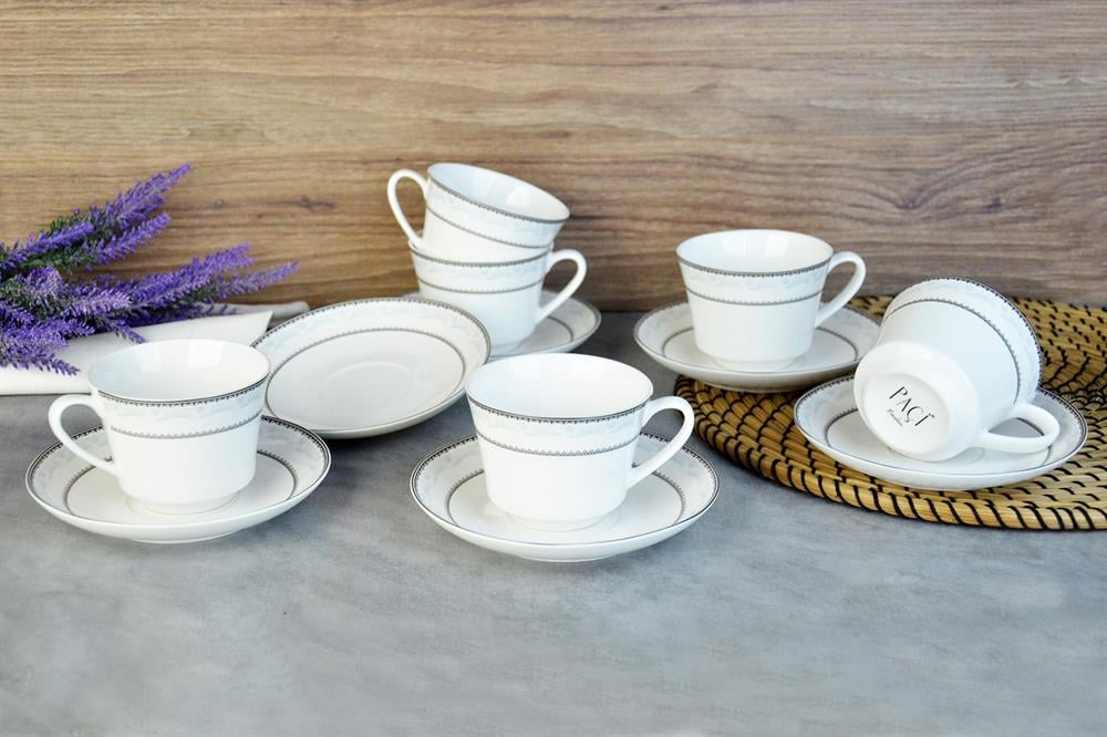 PAÇİ-LAURA PORSELEN ÇAY FİNCANI SETİ