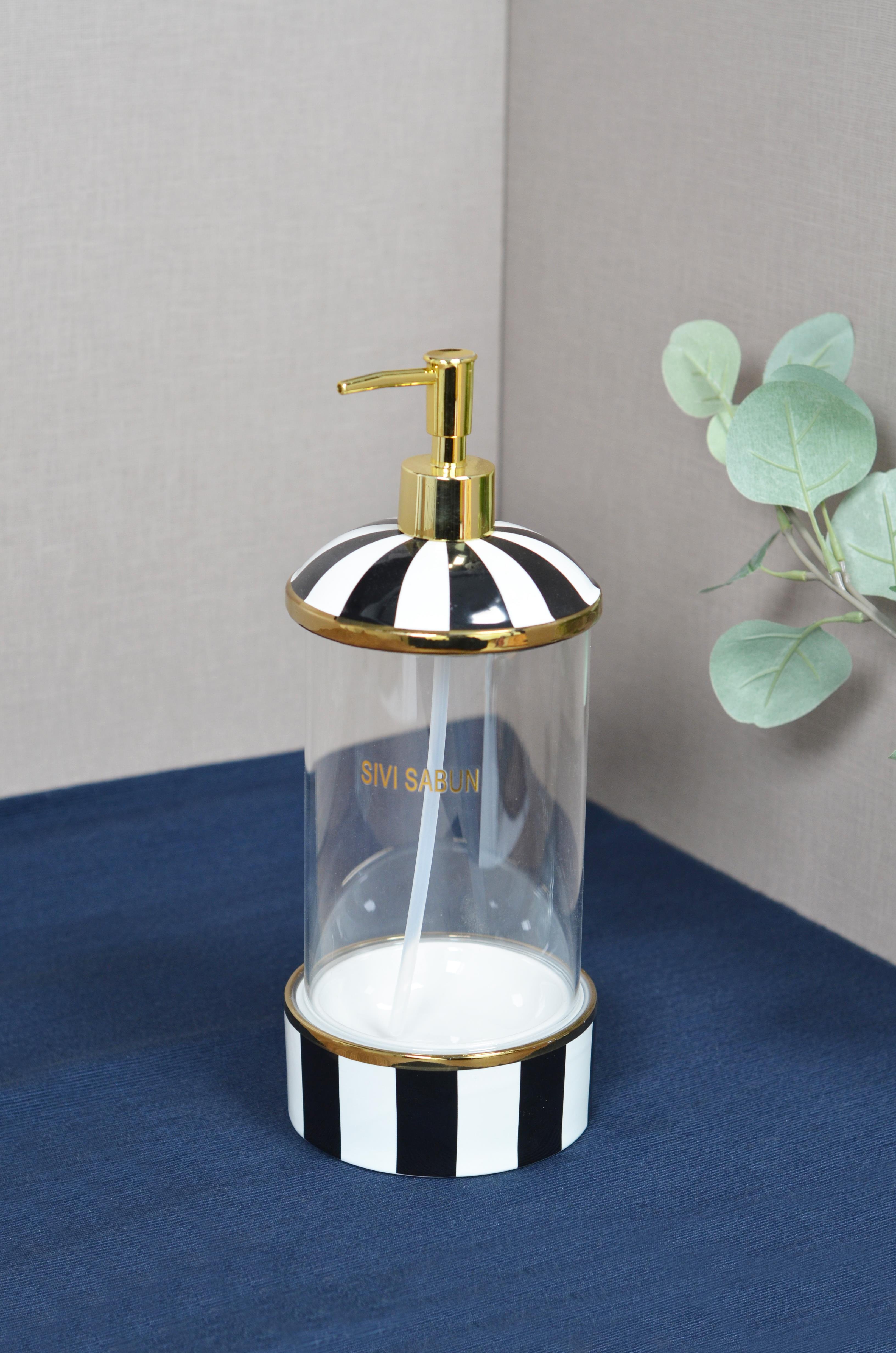 PAÇİ-LEO BATTAL TEKLİ CAM SIVI SABUNLUK