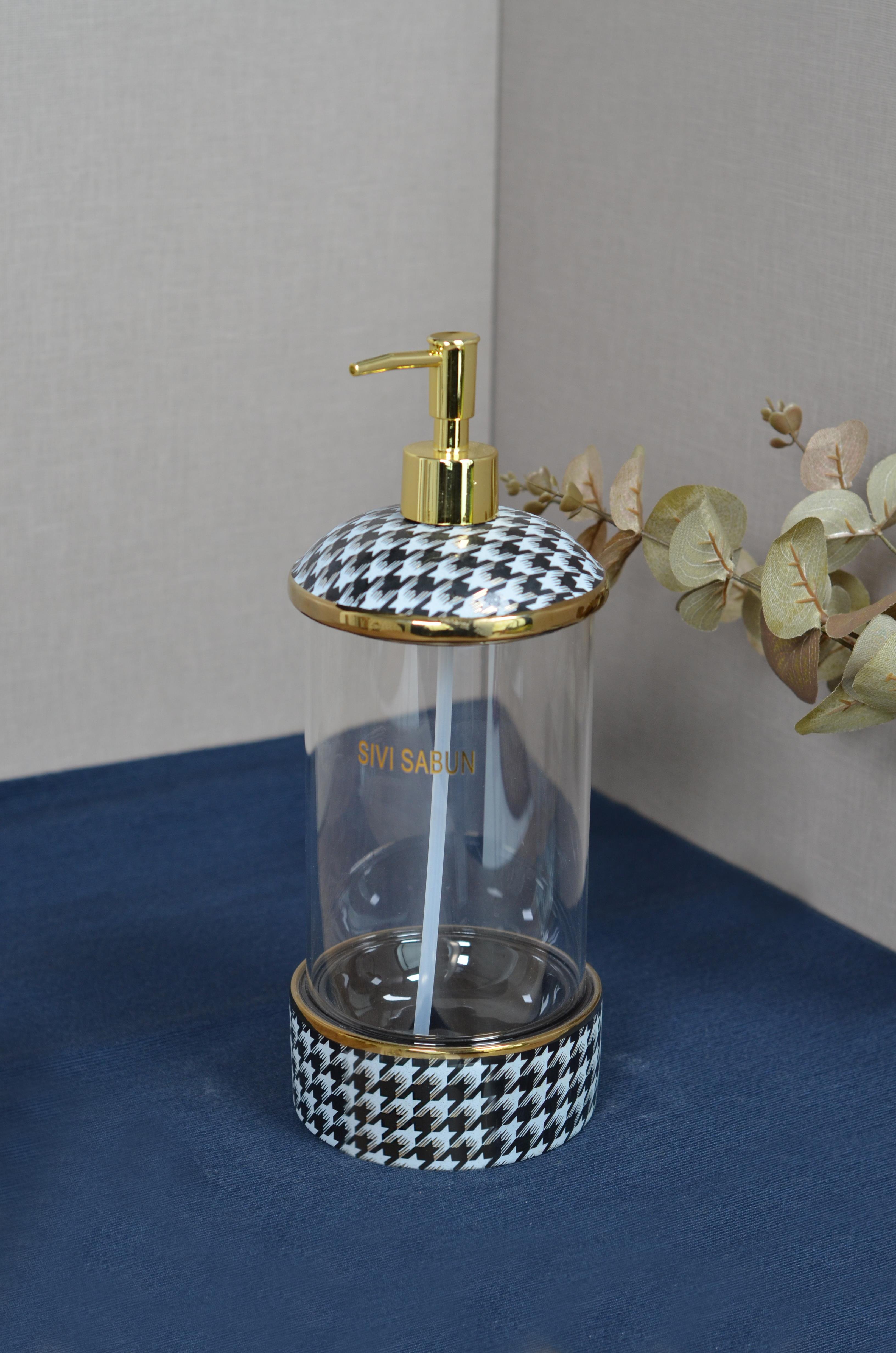 PAÇİ-LEO BATTAL TEKLİ CAM SIVI SABUNLUK