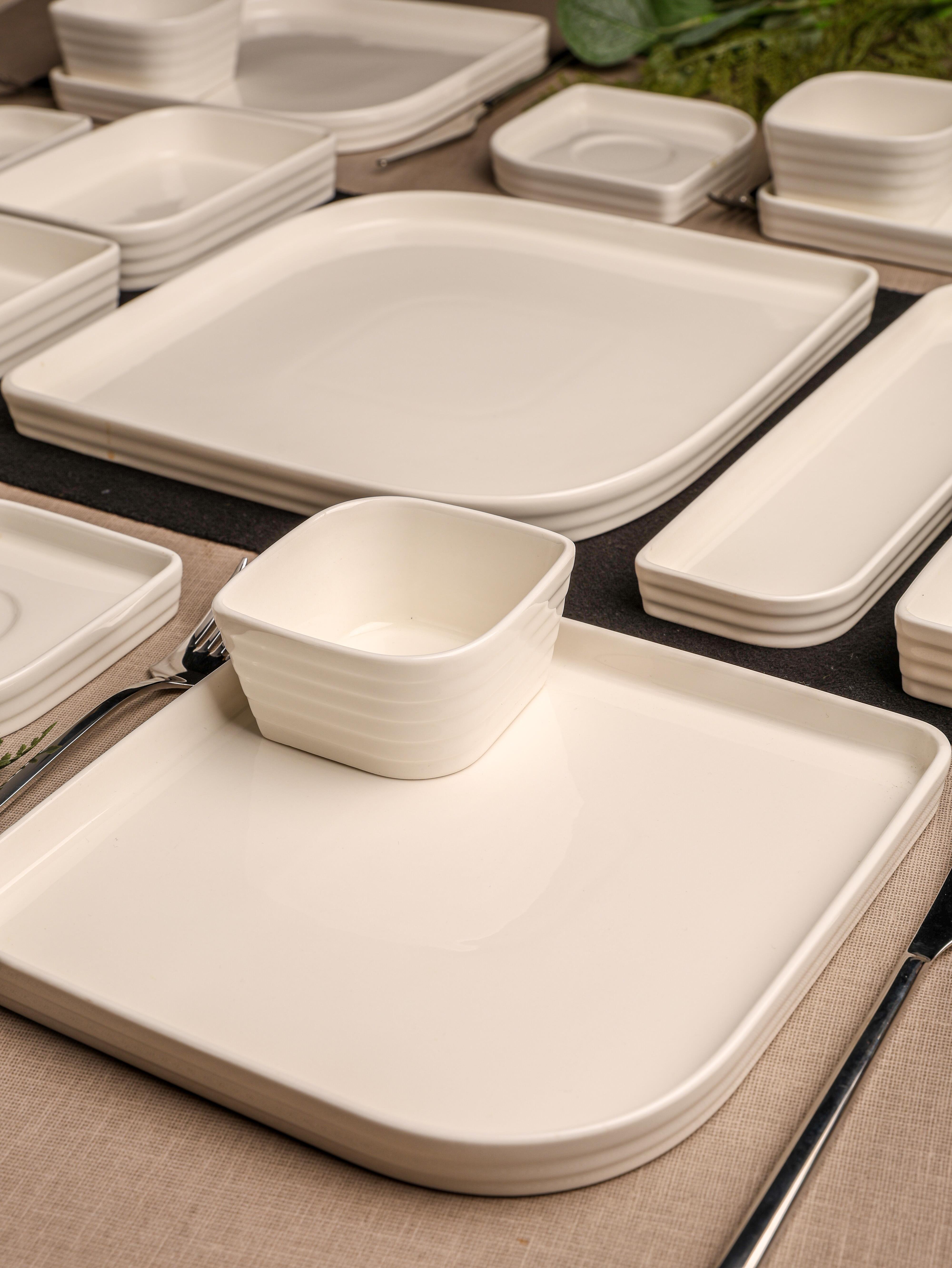 PAÇİ-LİLİAN BEYAZ 25 PARÇA KAHVALTI SETİ