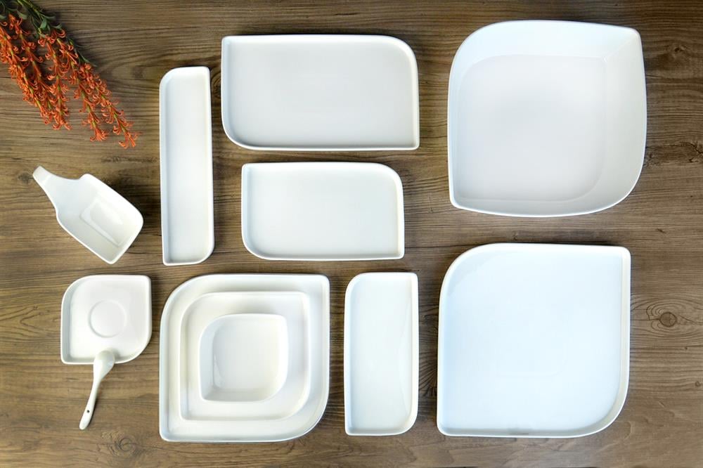 PAÇİ-LİLİAN BEYAZ 46 PARÇA KAHVALTI SETİ