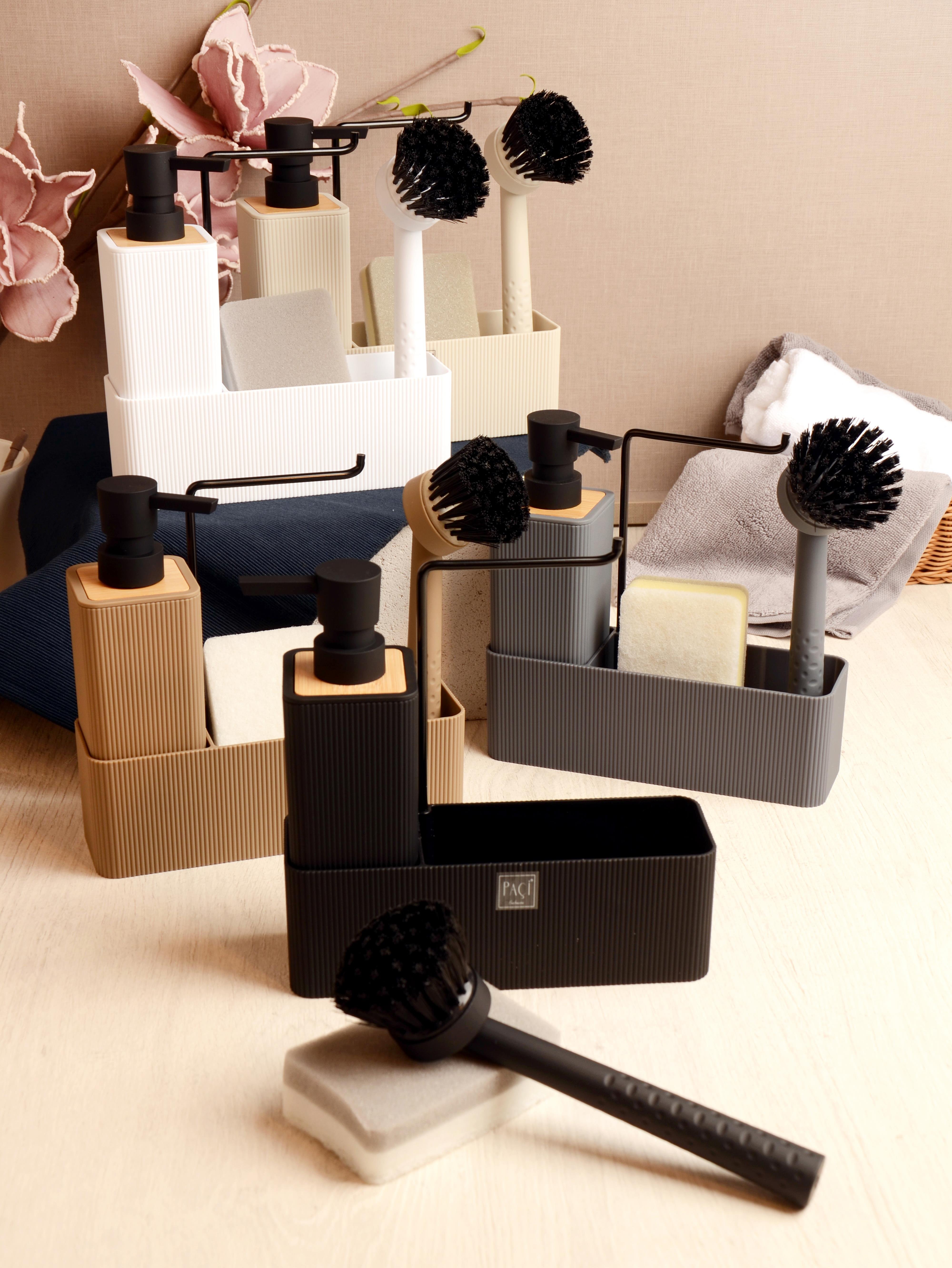 PAÇİ-LINDA FIRÇALI SIVI SABUNLUK SETİ