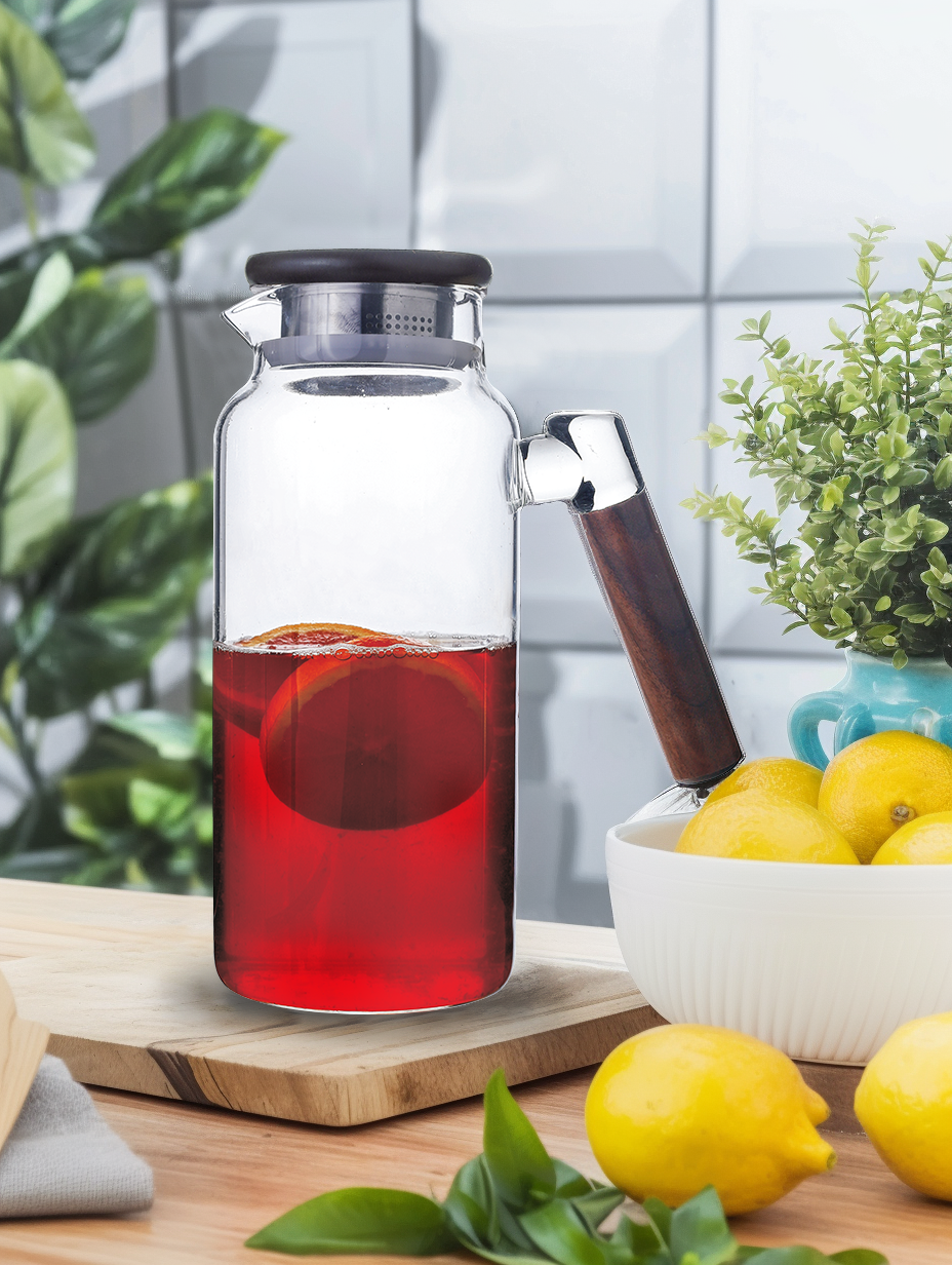 PAÇİ-LİNE 2000 ML AKASYA KAPAKLI CAM SÜRAHİ