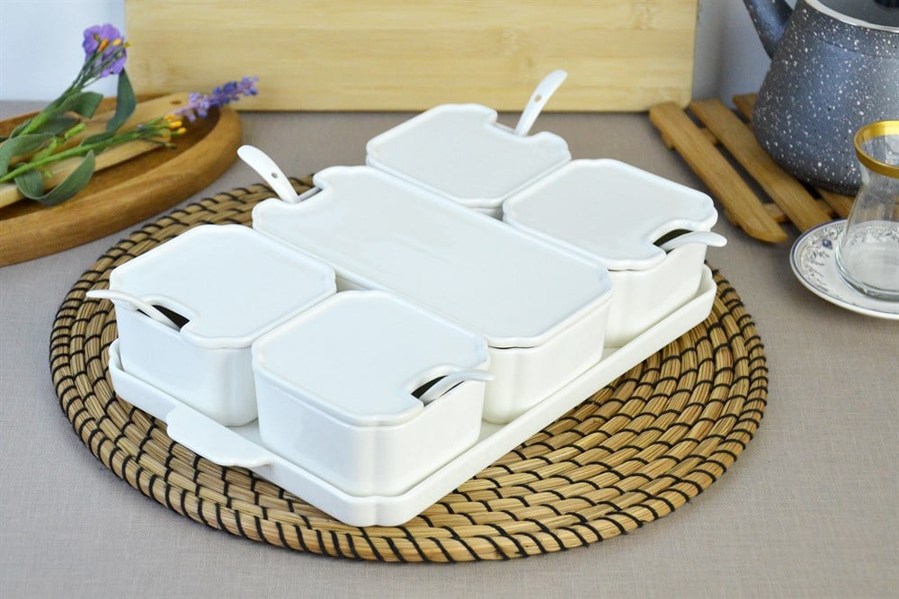 PAÇİ-LİSA 16 PARÇA PORSELEN KAHVALTI SETİ