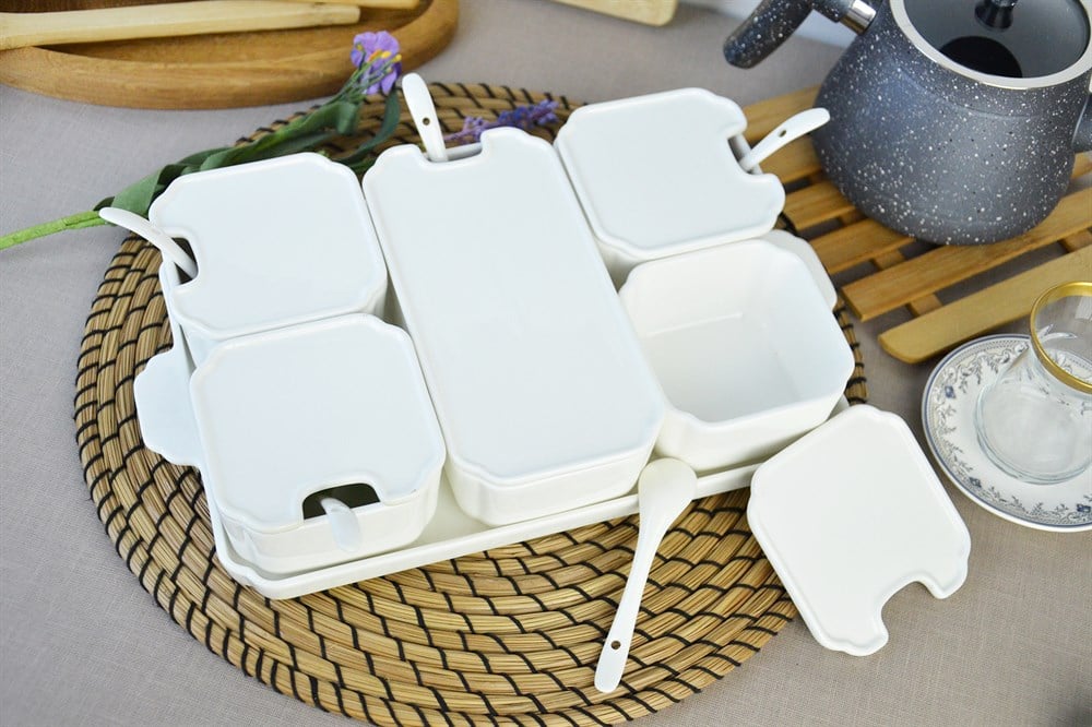 PAÇİ-LİSA 16 PARÇA PORSELEN KAHVALTI SETİ