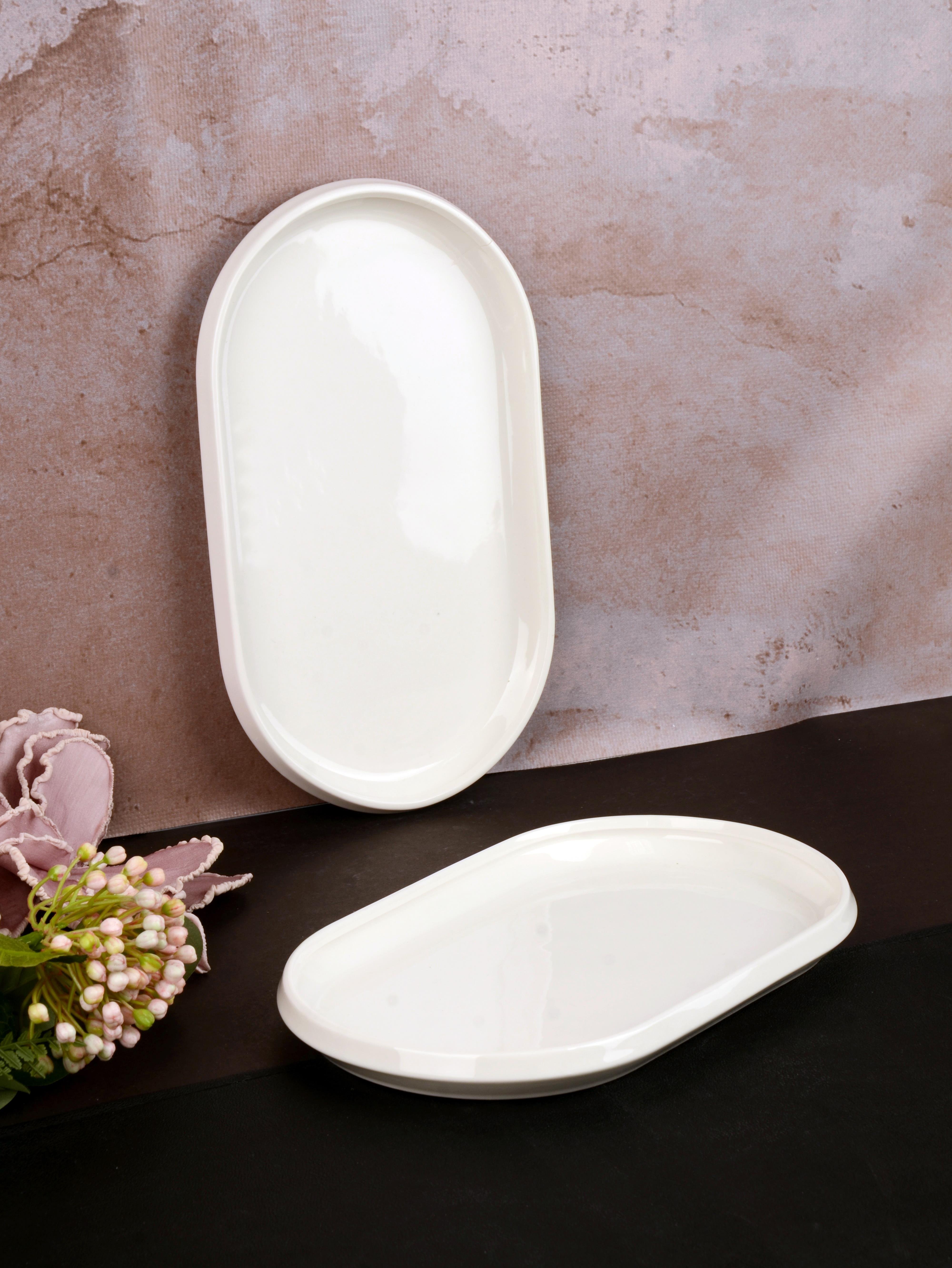 PAÇİ-LUNORA 2'LI 27 CM OVAL KAYIK TABAĞI