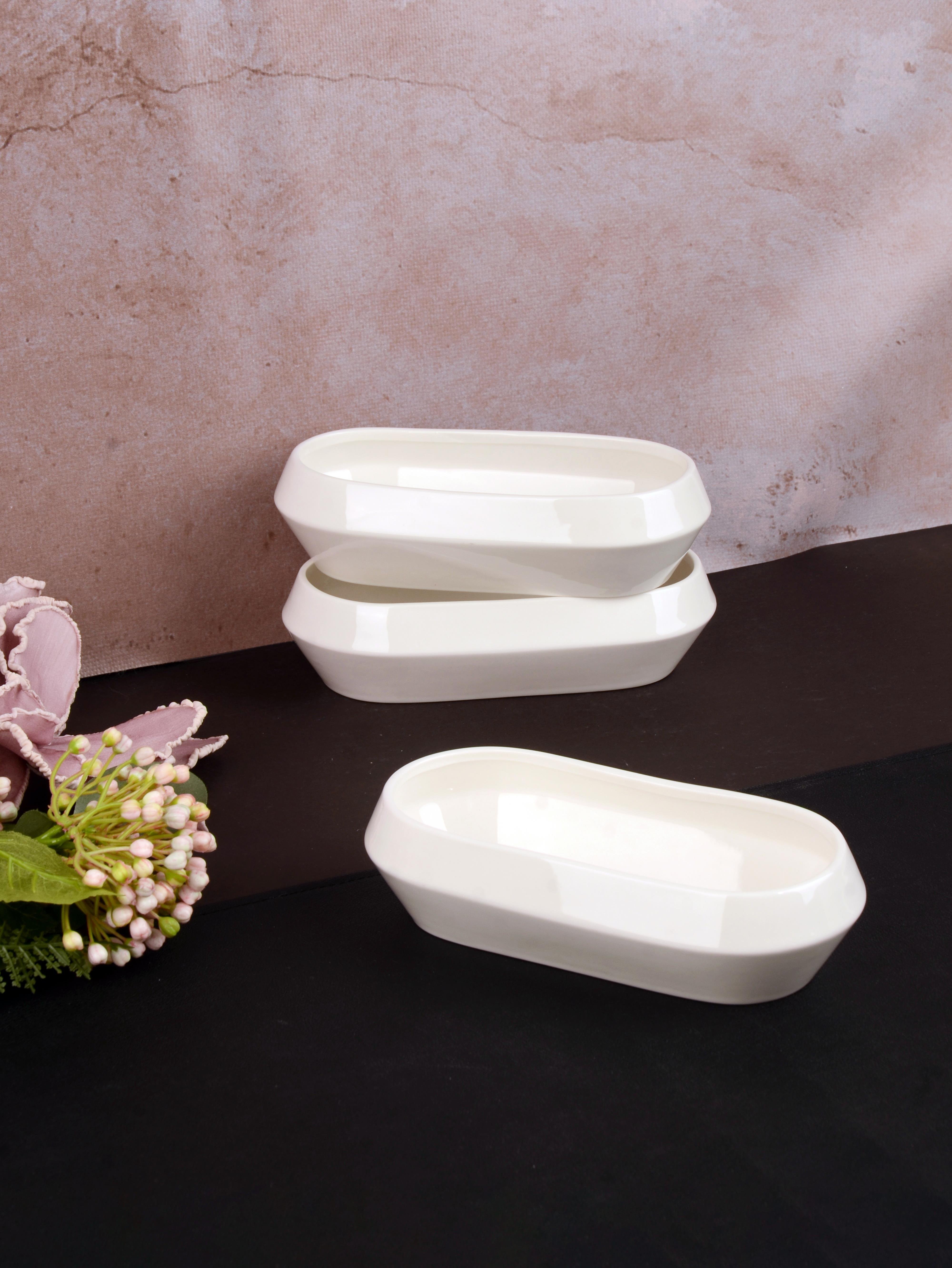 PAÇİ-LUNORA 3'LÜ 19 CM KAYIK KASE