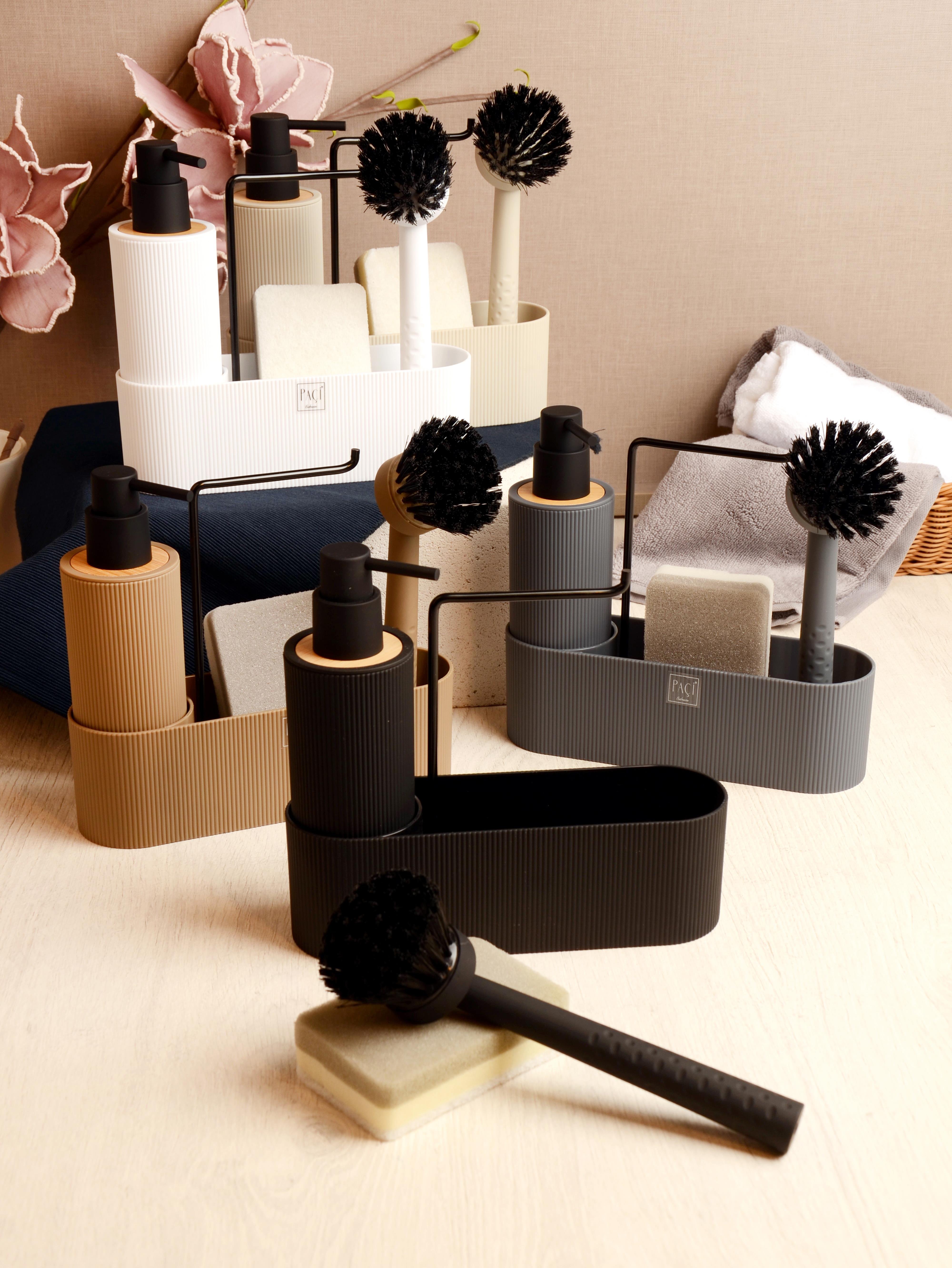 PAÇİ-MESA FIRÇALI SIVI SABUNLUK SETİ