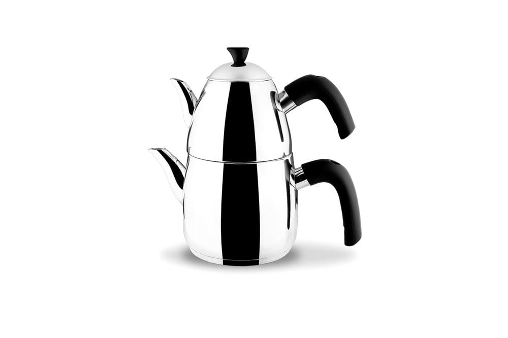 PAÇİ-MİLANO BKLT.KULPLU 304 ÇELİK ÇAYDANLIK