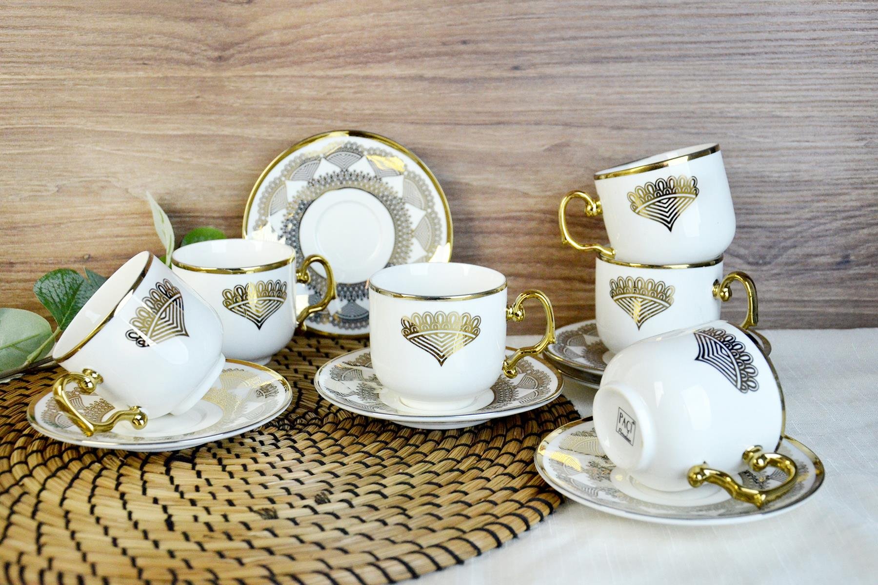 PAÇİ-NİL YALDIZLI NESCAFE FİNCANI