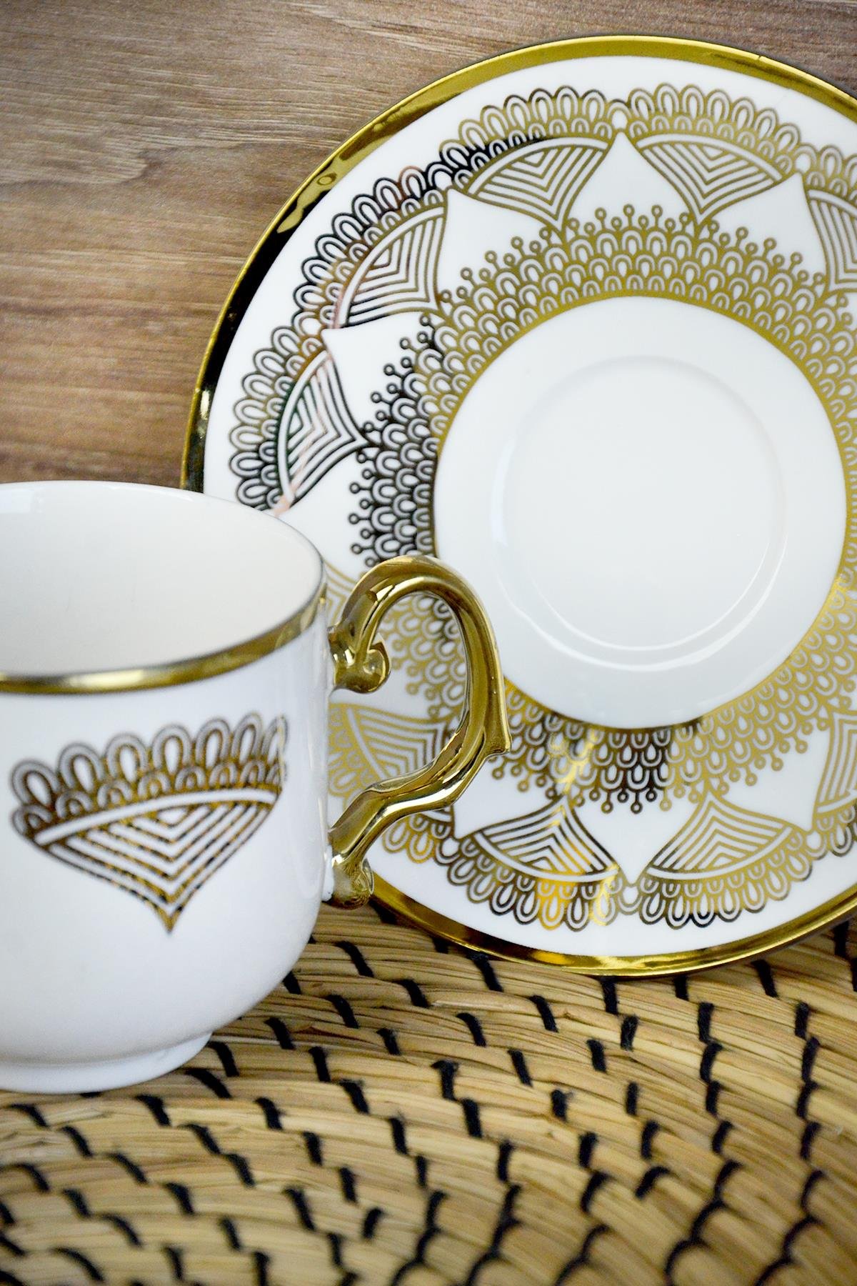 PAÇİ-NİL YALDIZLI NESCAFE FİNCANI