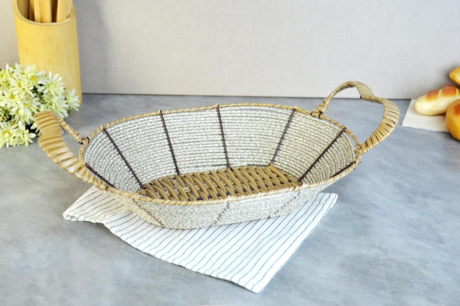 PAÇİ-OVAL EKMEK SEPETİ