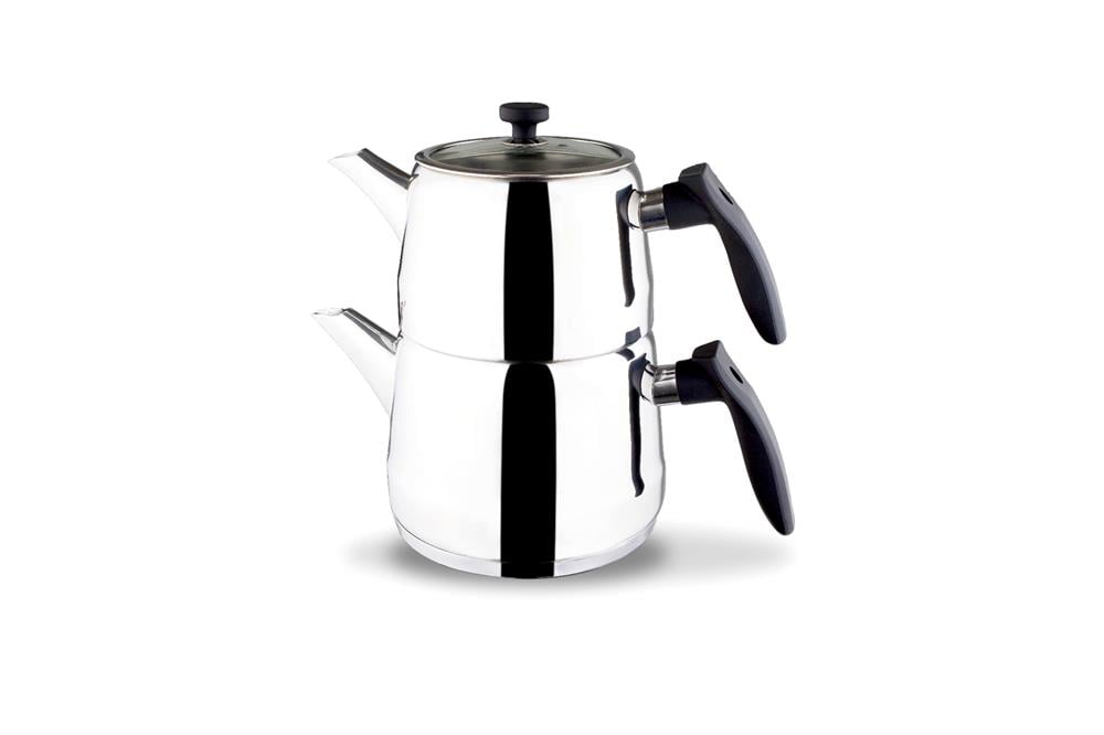 PAÇİ-PENGUEN BKLT.KULPLU 304 ÇELİK ÇAYDANLIK