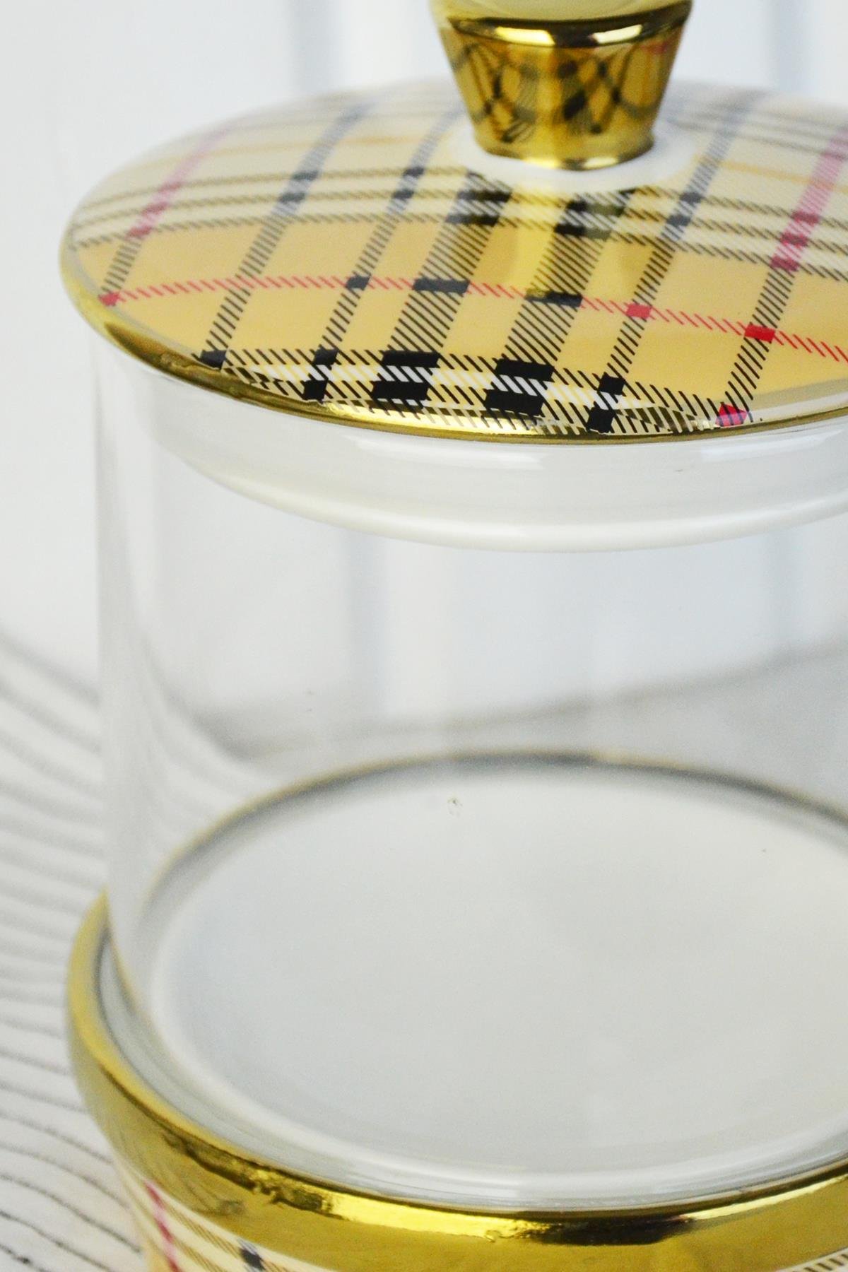 PAÇİ-PORSELEN & CAM BURBERRY BÜYÜK BOY KAVANOZ