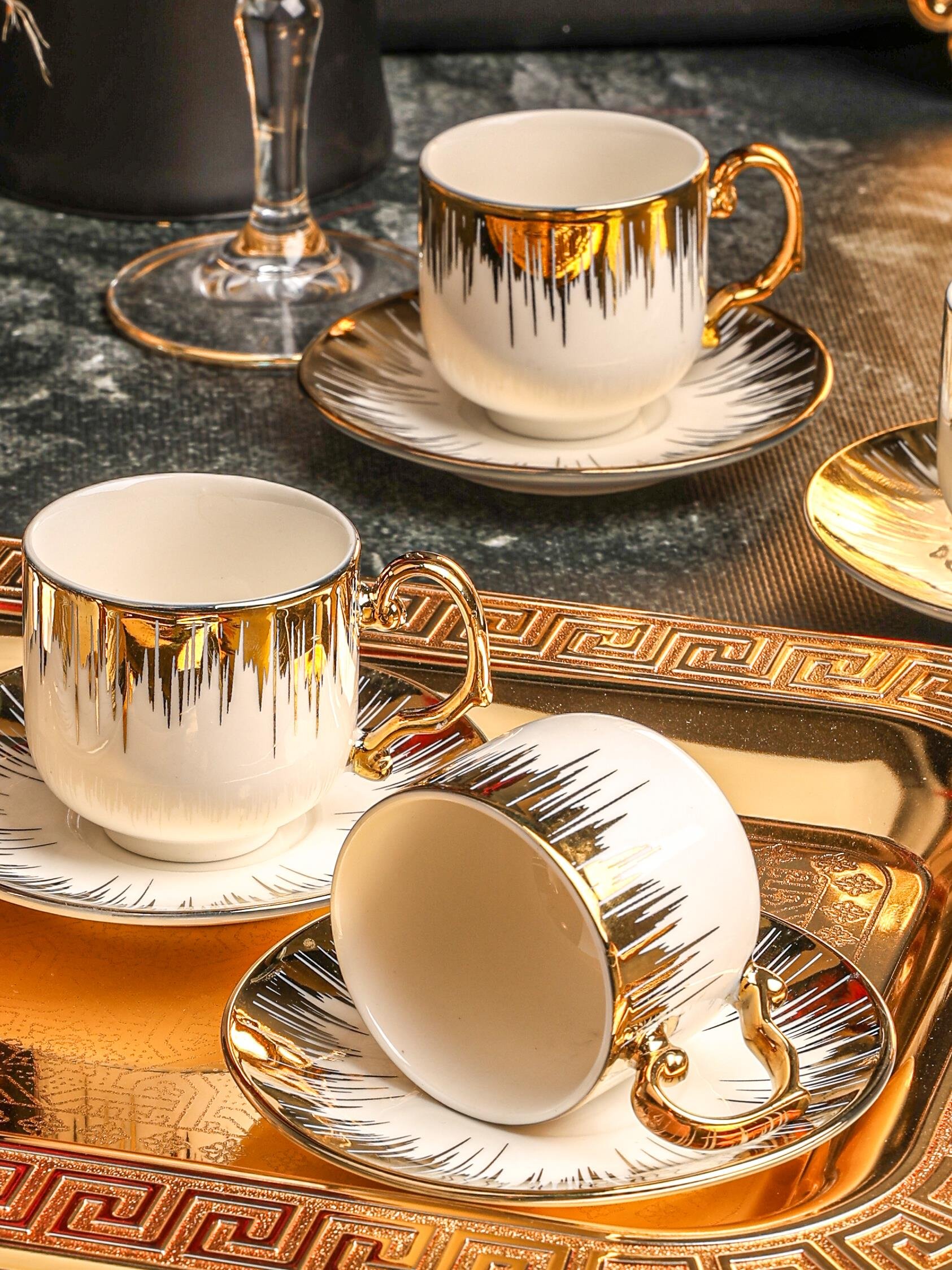 PAÇİ-SELİNA YALDIZLI NESCAFE FİNCANI