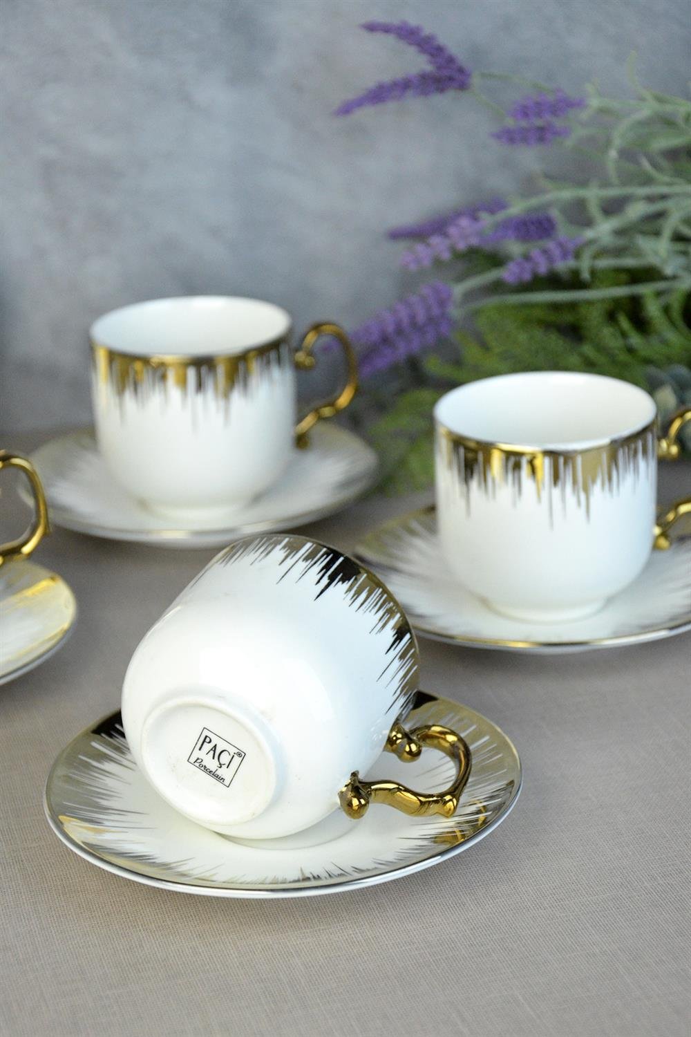 PAÇİ-SELİNA YALDIZLI NESCAFE FİNCANI