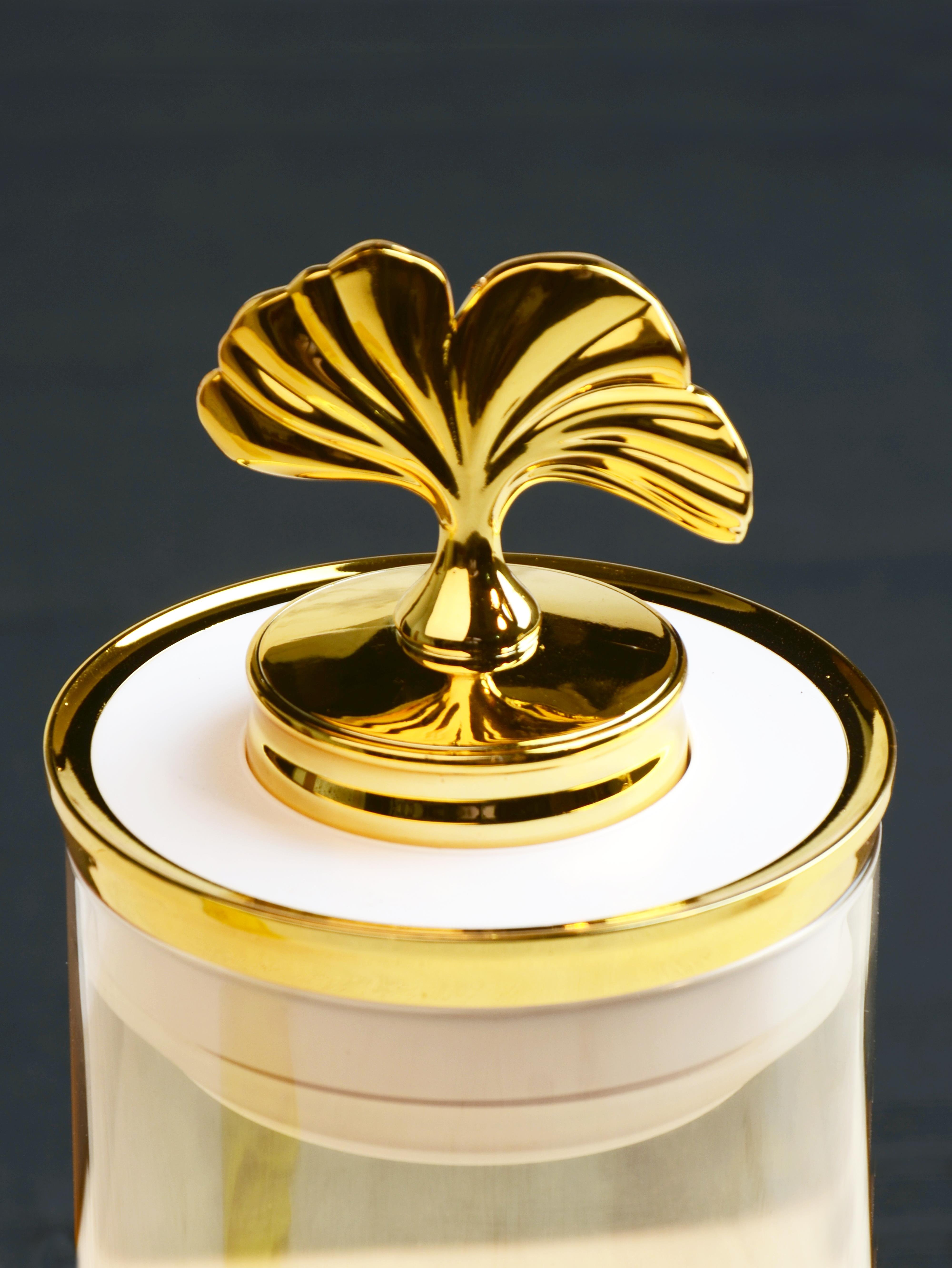 PAÇİ-SİYAH LÜSTERLİ BEYAZ KAPAKLI 1000 ML CAM KAVANOZ