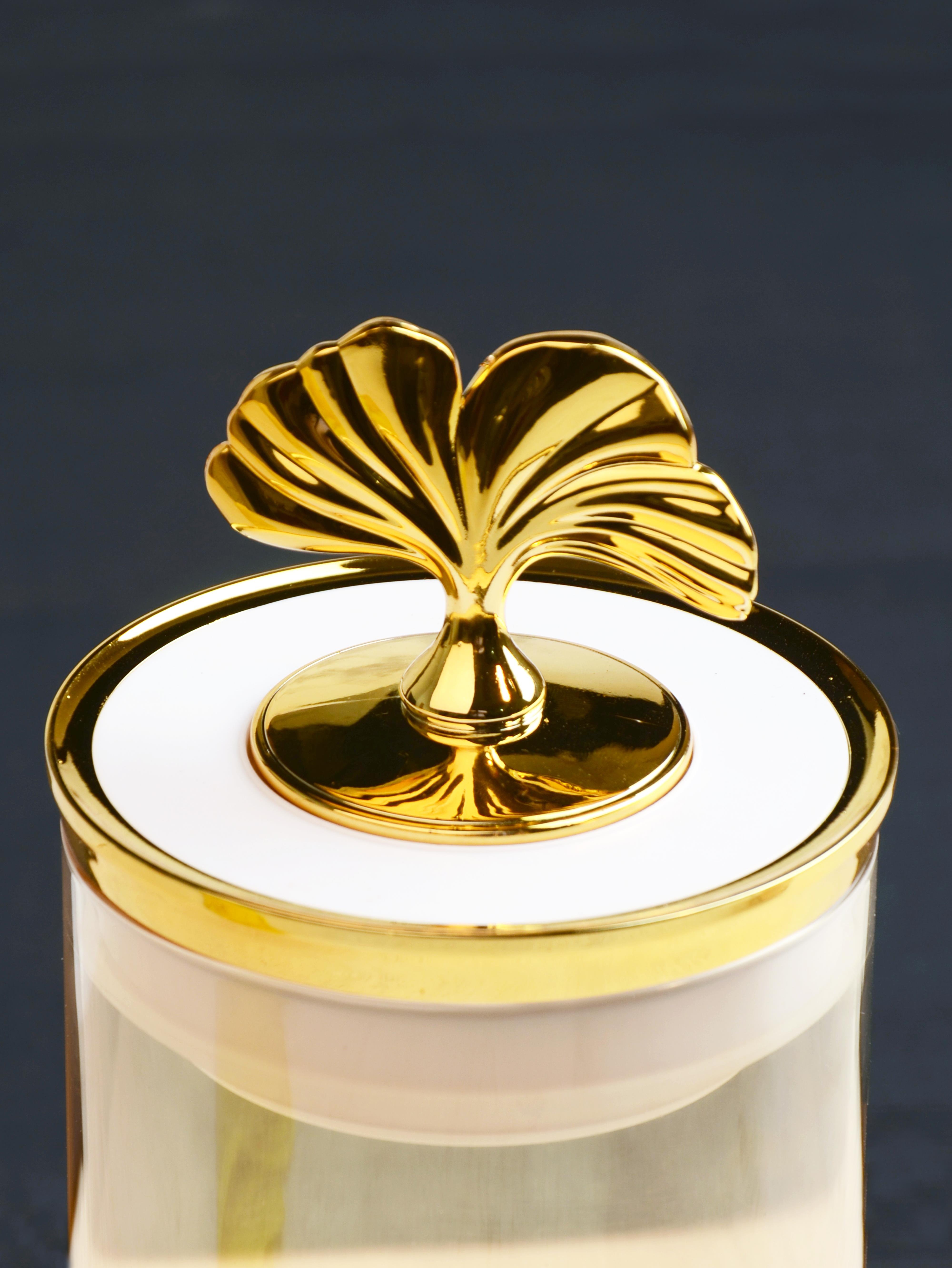 PAÇİ-SİYAH LÜSTERLİ BEYAZ KAPAKLI 700 ML CAM KAVANOZ