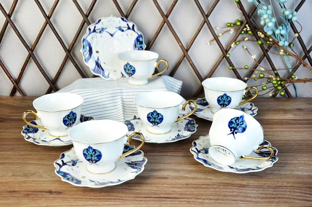 PAÇİ-STELLA PORSELEN 6'LI NESCAFE FİNCANI