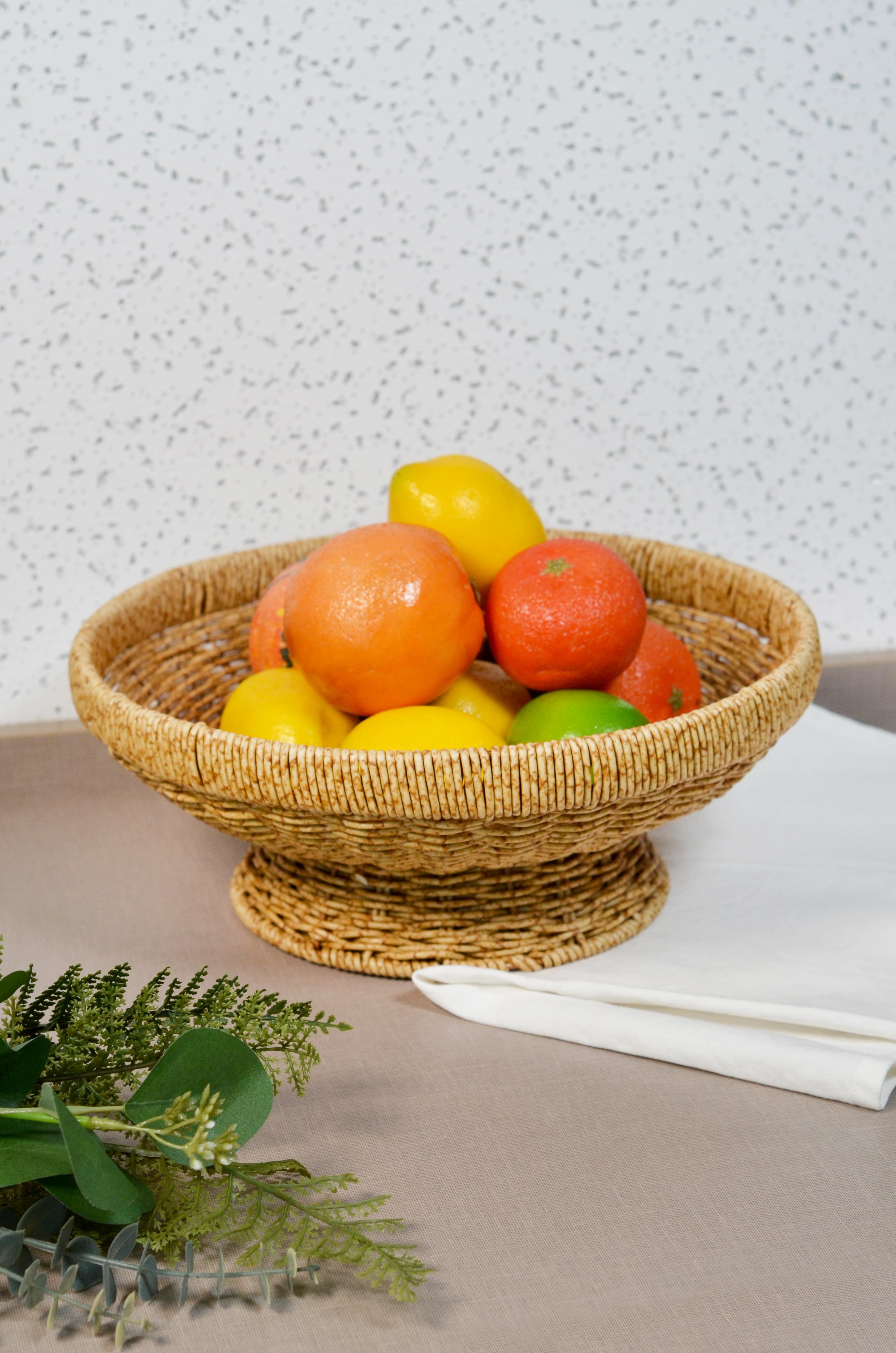 PAÇİ-YUVARLAK 32 CM AYAKLI MEYVELİK
