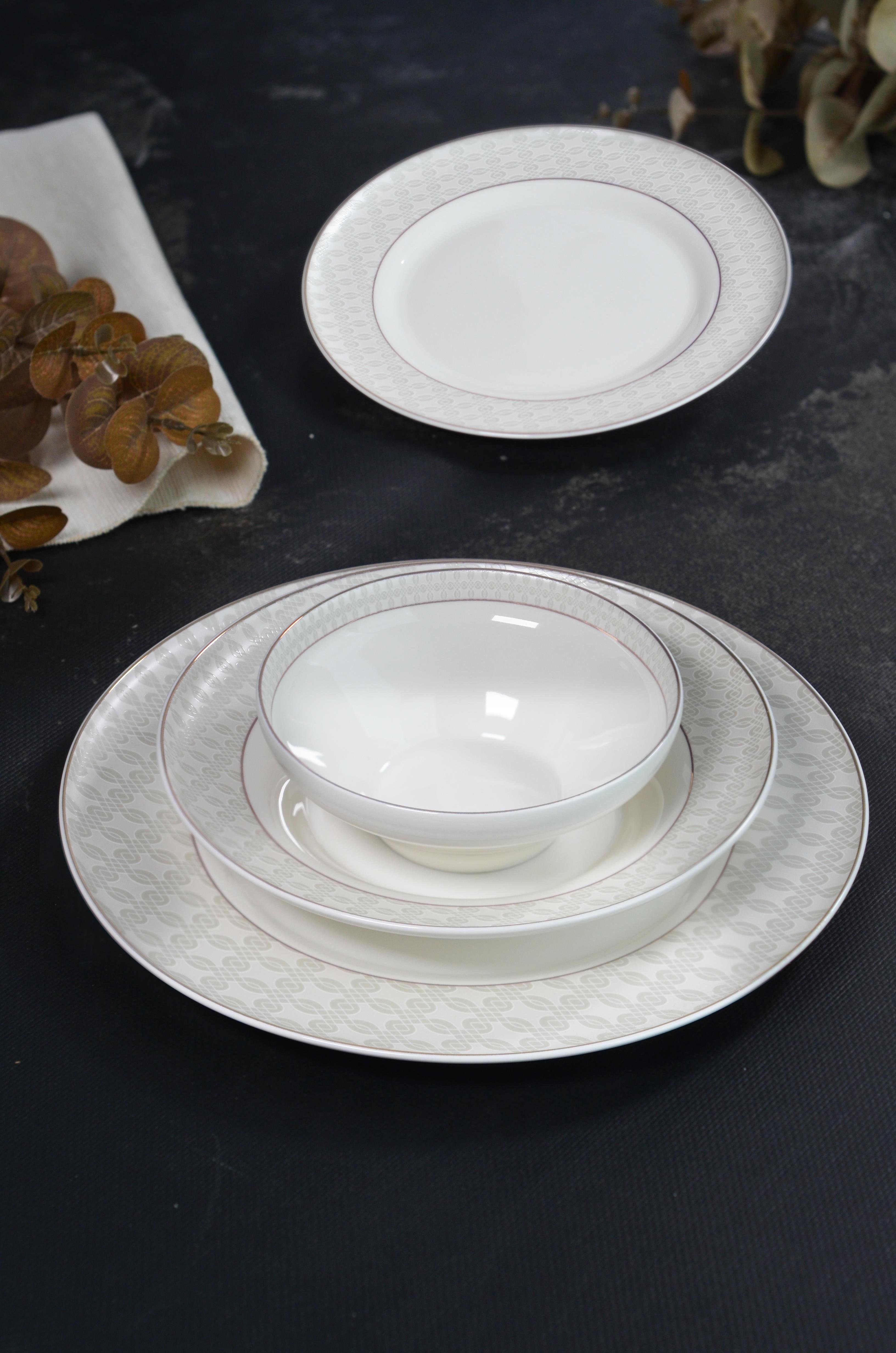 ROYAL CHARME-BONİTA 24 PARÇA BONE CHİNA YEMEK TAKIMI