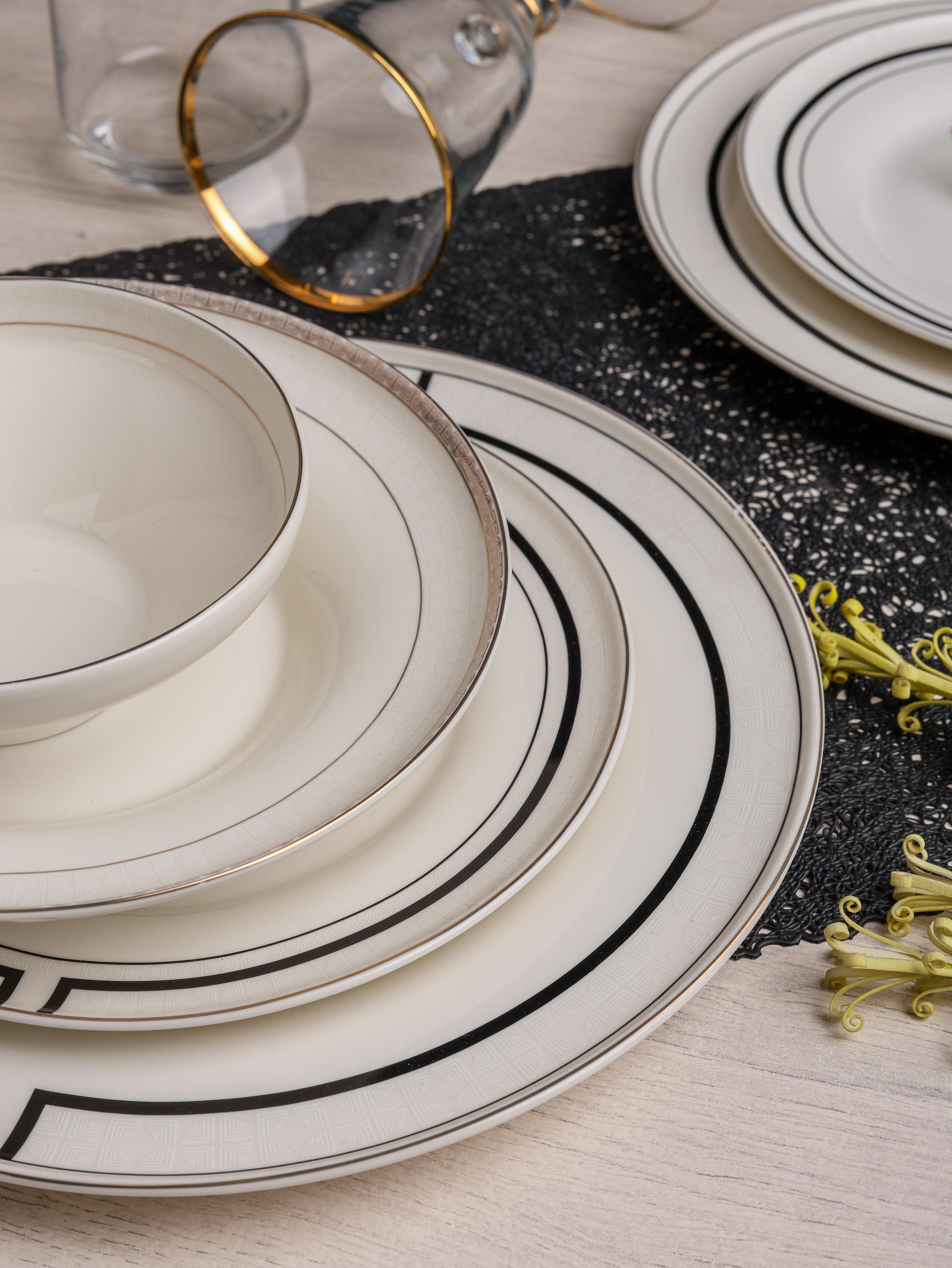 ROYAL CHARME-BONİTA 24 PARÇA BONE CHİNA YEMEK TAKIMI