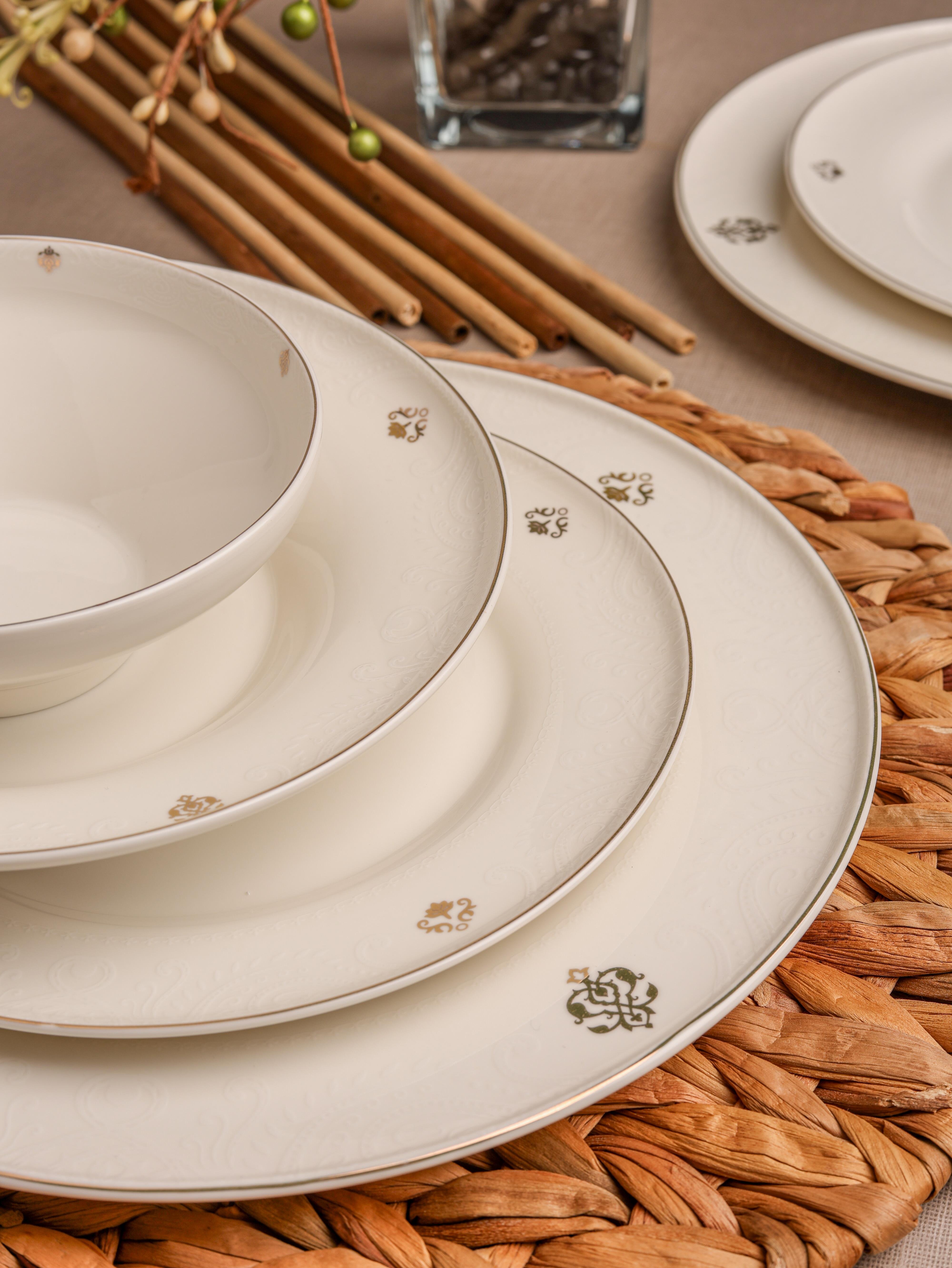 ROYAL CHARME-BONİTA 24 PARÇA BONE CHİNA YEMEK TAKIMI