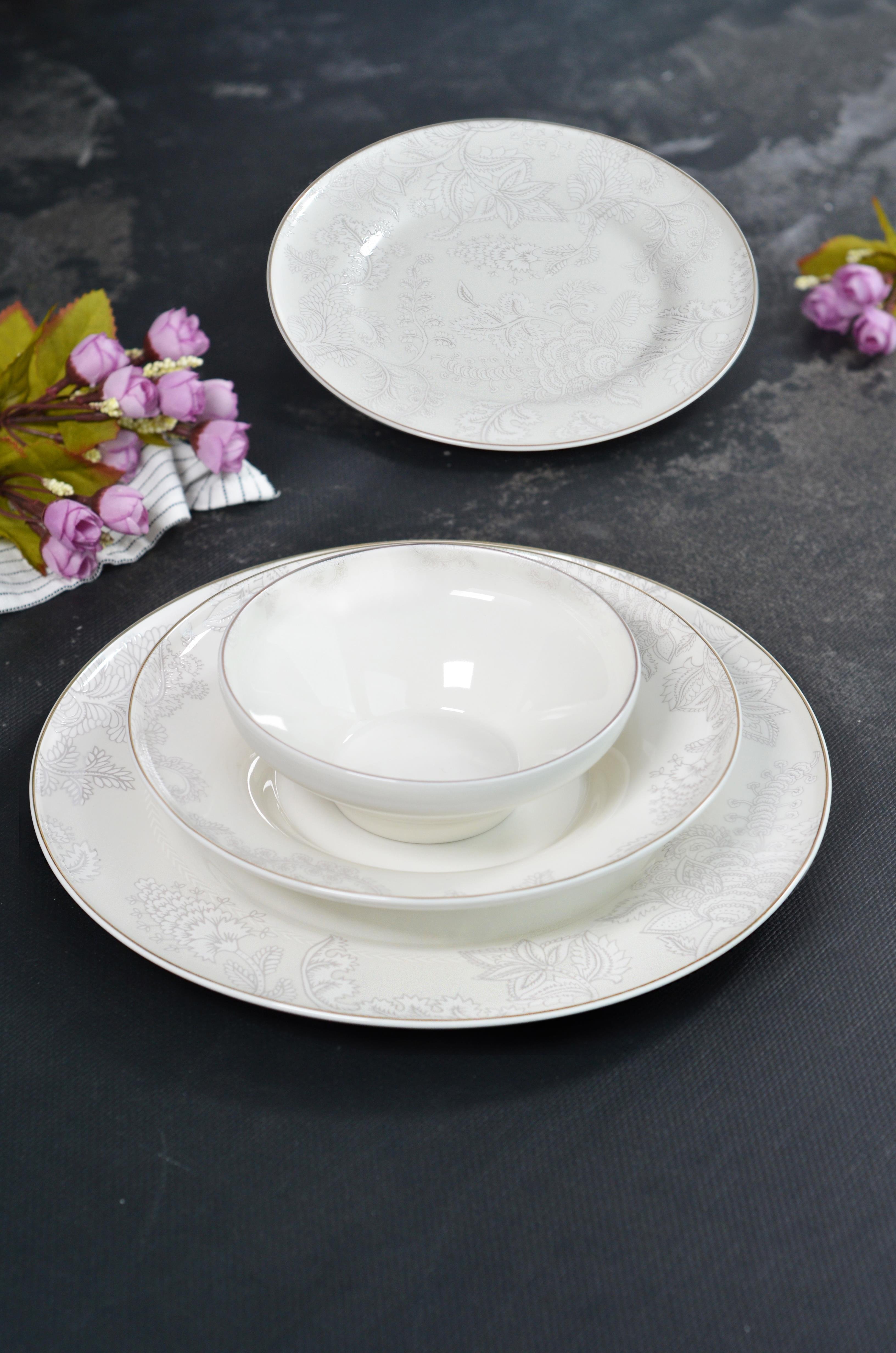 ROYAL CHARME-BONİTA 24 PARÇA BONE CHİNA YEMEK TAKIMI