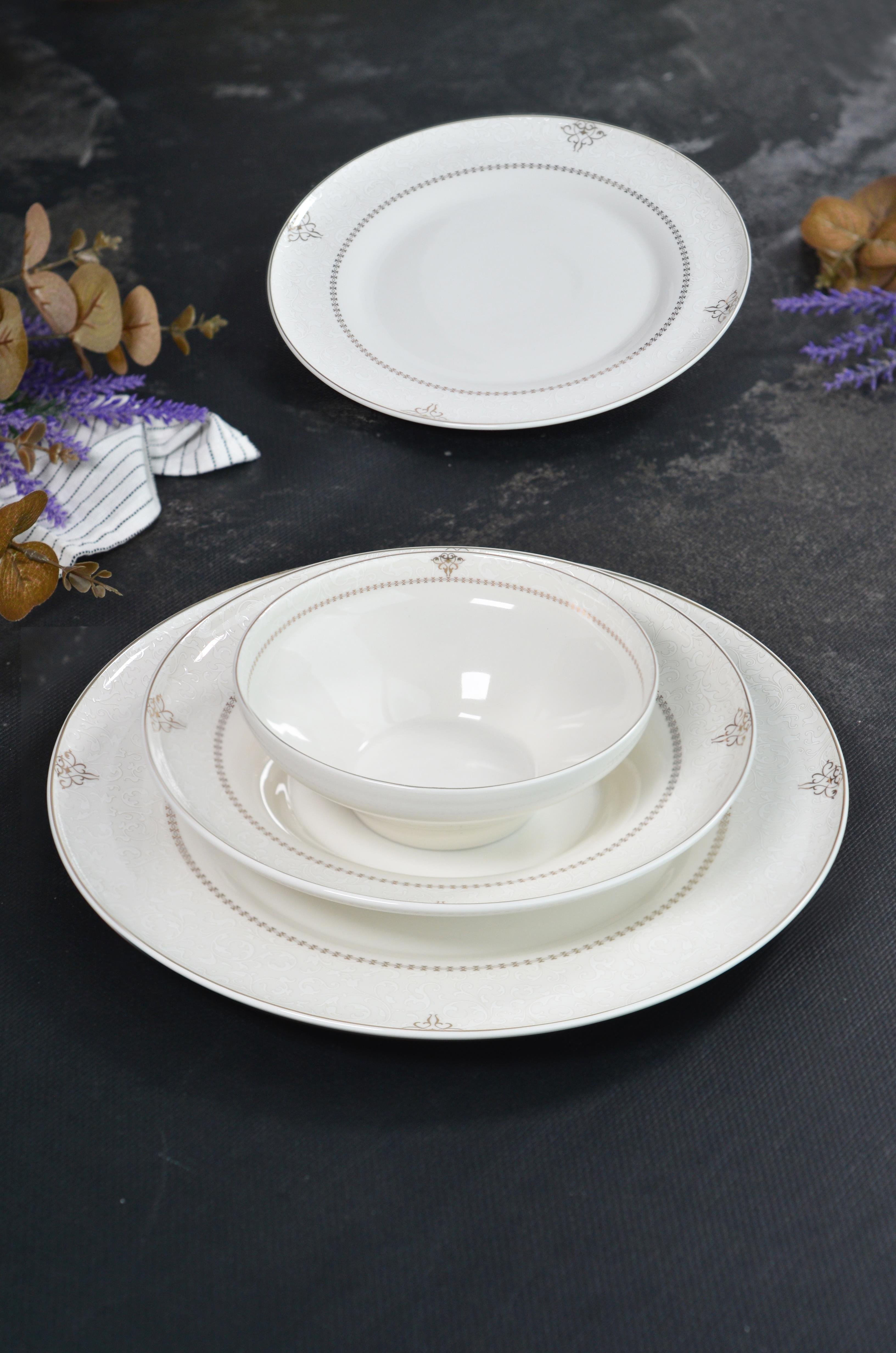 ROYAL CHARME-BONİTA 24 PARÇA BONE CHİNA YEMEK TAKIMI