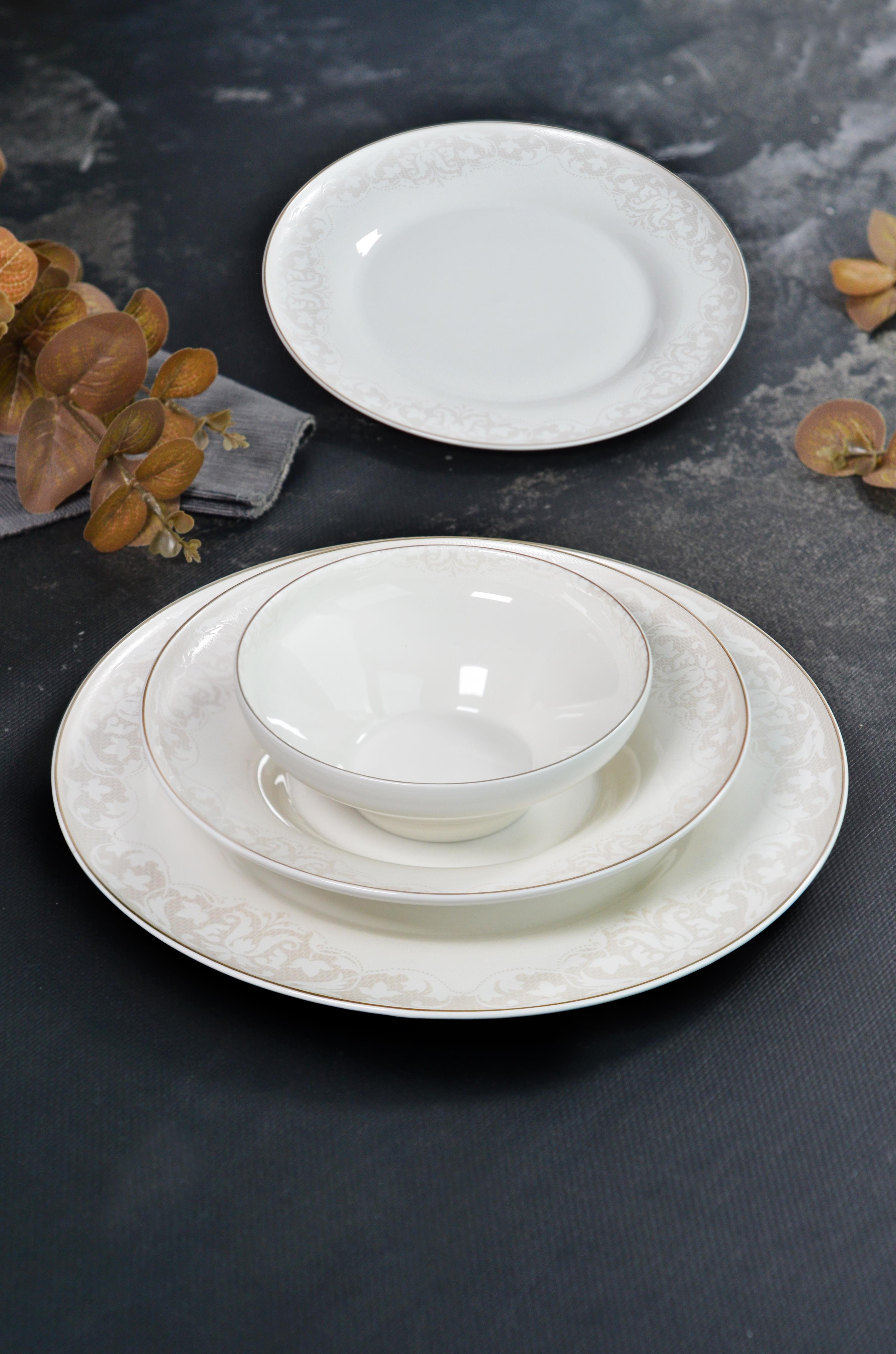 ROYAL CHARME-BONİTA 24 PARÇA BONE CHİNA YEMEK TAKIMI