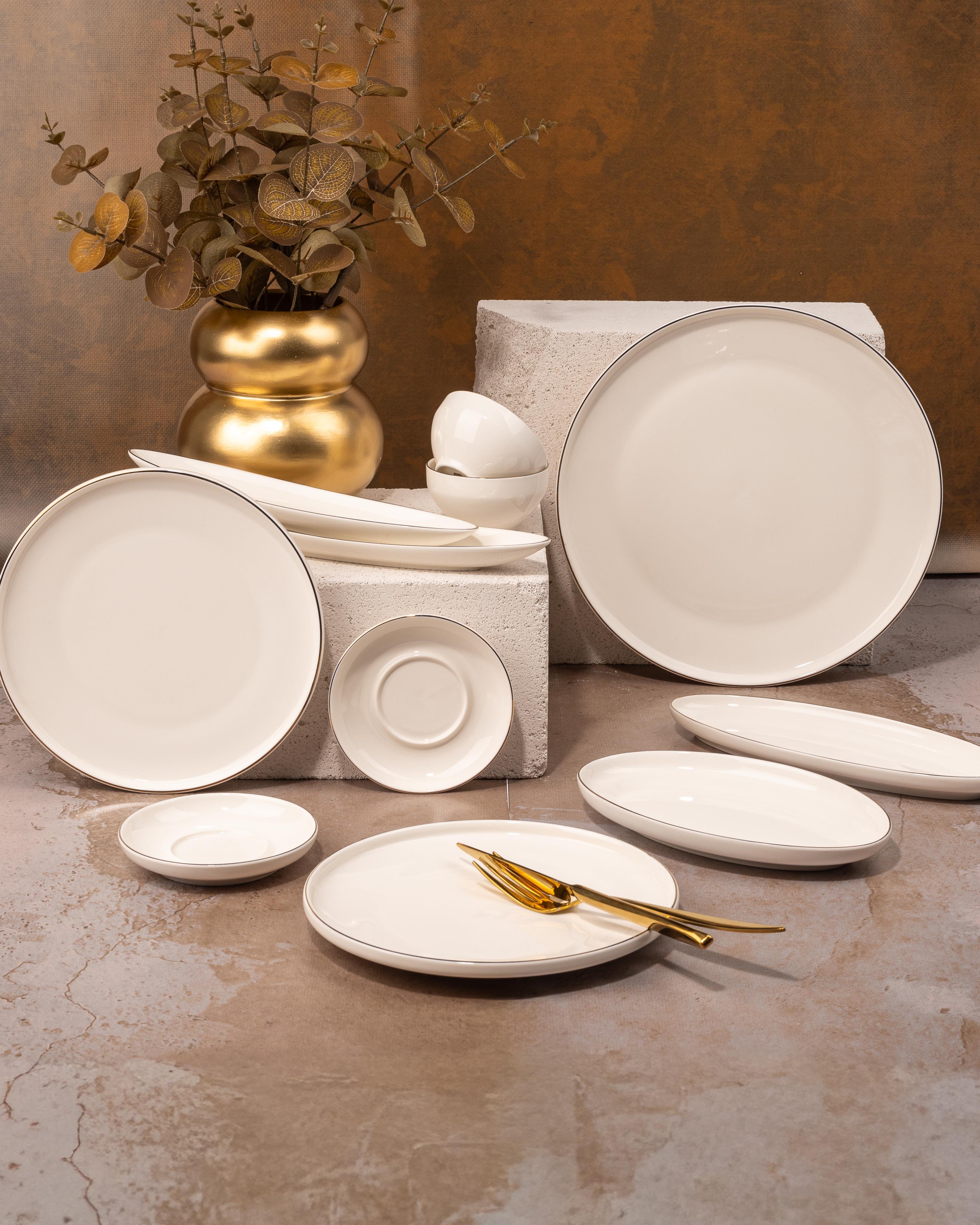 ROYAL CHARME-CLODİA GOLD 25 PARÇA KAHVALTI TAKIMI