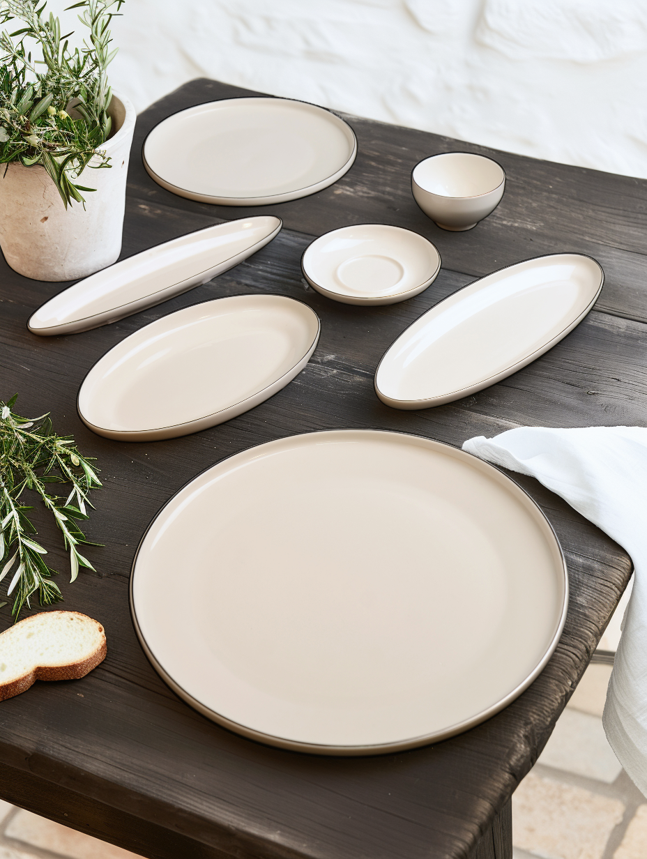 ROYAL CHARME-CLODİA SİLVER 25 PARÇA KAHVALTI TAKIMI