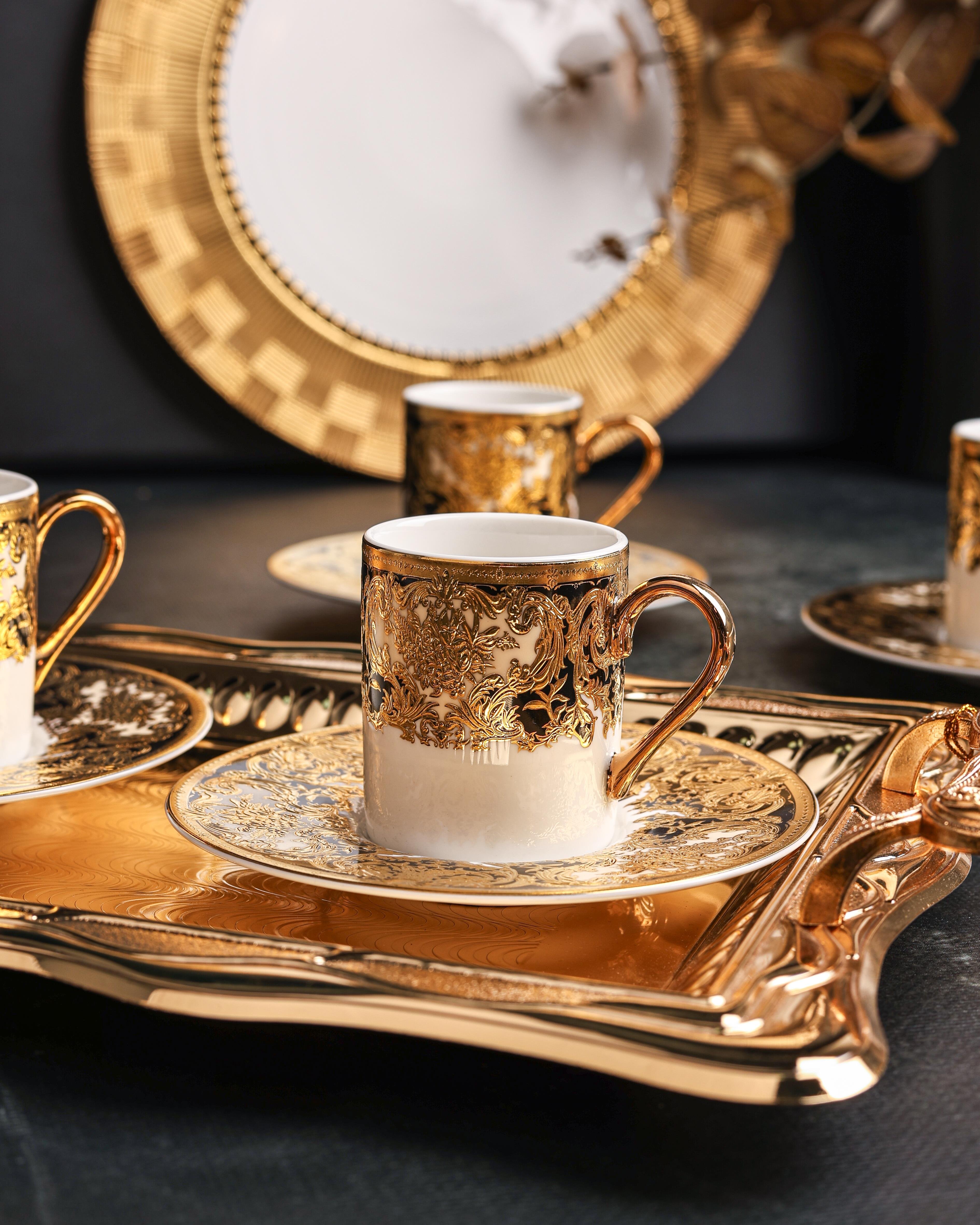 ROYAL CHARME-ETERNAL 24 K. ALTIN KAHVE FİNCANI