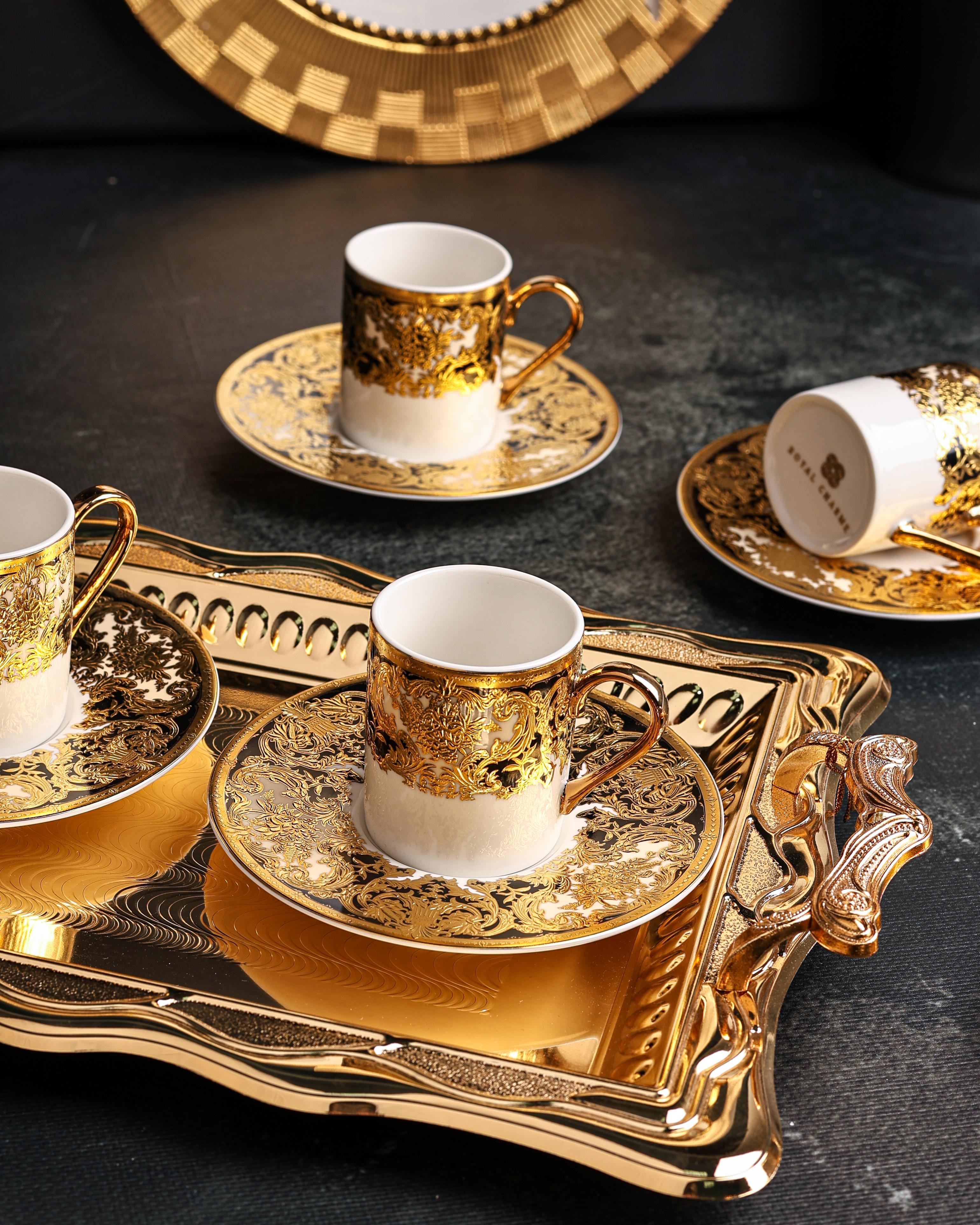 ROYAL CHARME-ETERNAL 24 K. ALTIN KAHVE FİNCANI
