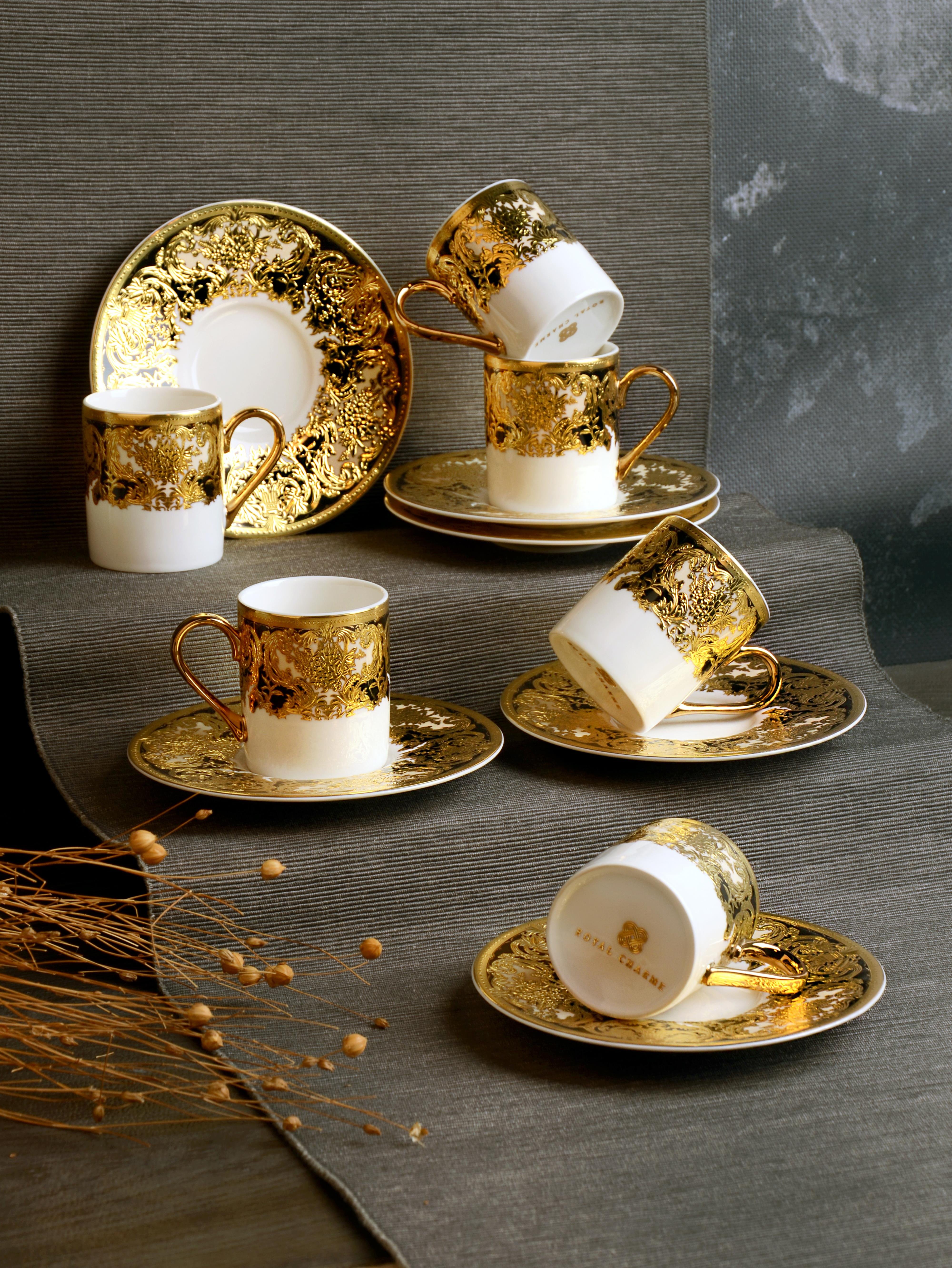 ROYAL CHARME-ETERNAL 24 K. ALTIN KAHVE FİNCANI