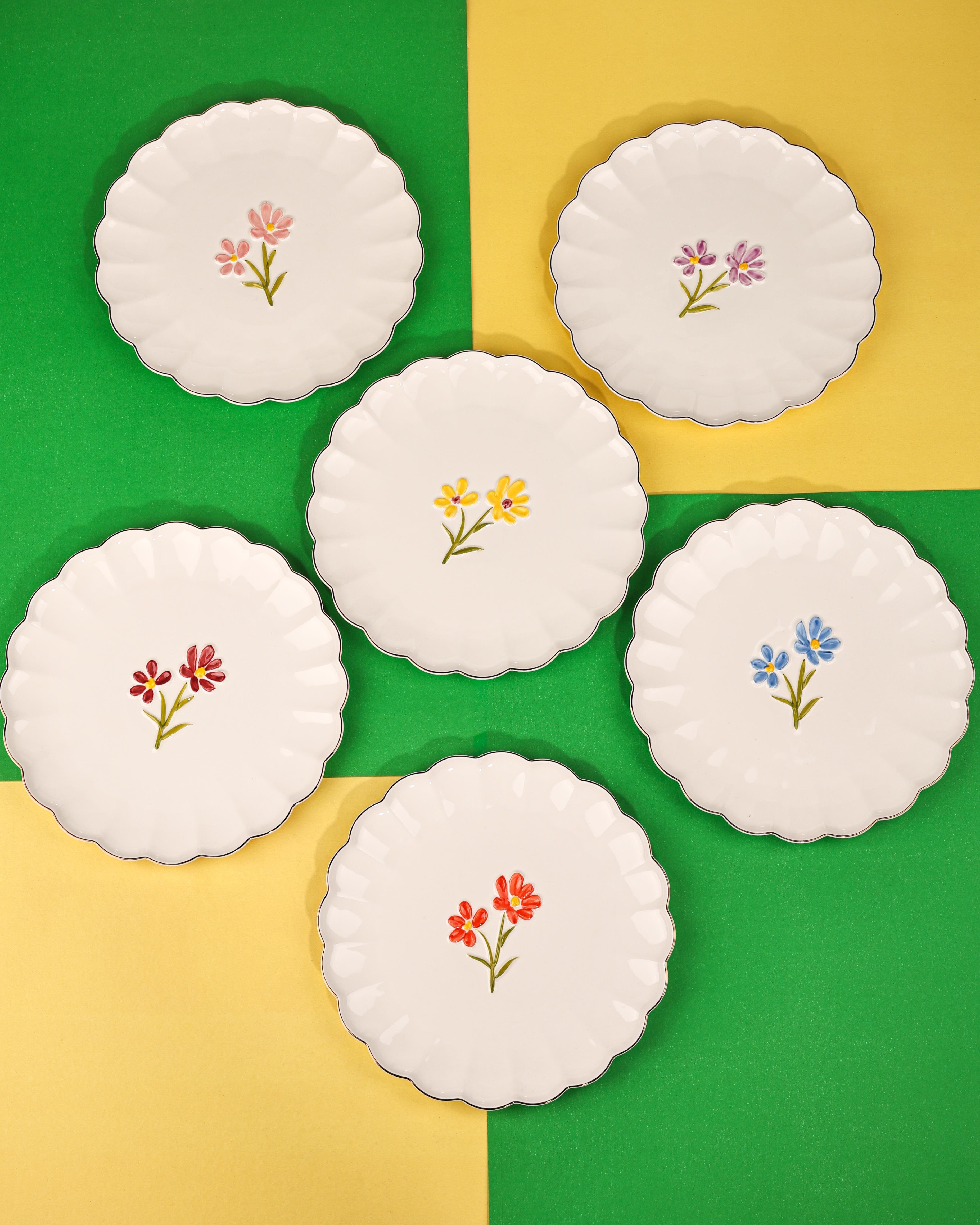 ROYAL CHARME-FLORİA 6 PARÇA SERVİS TABAĞI