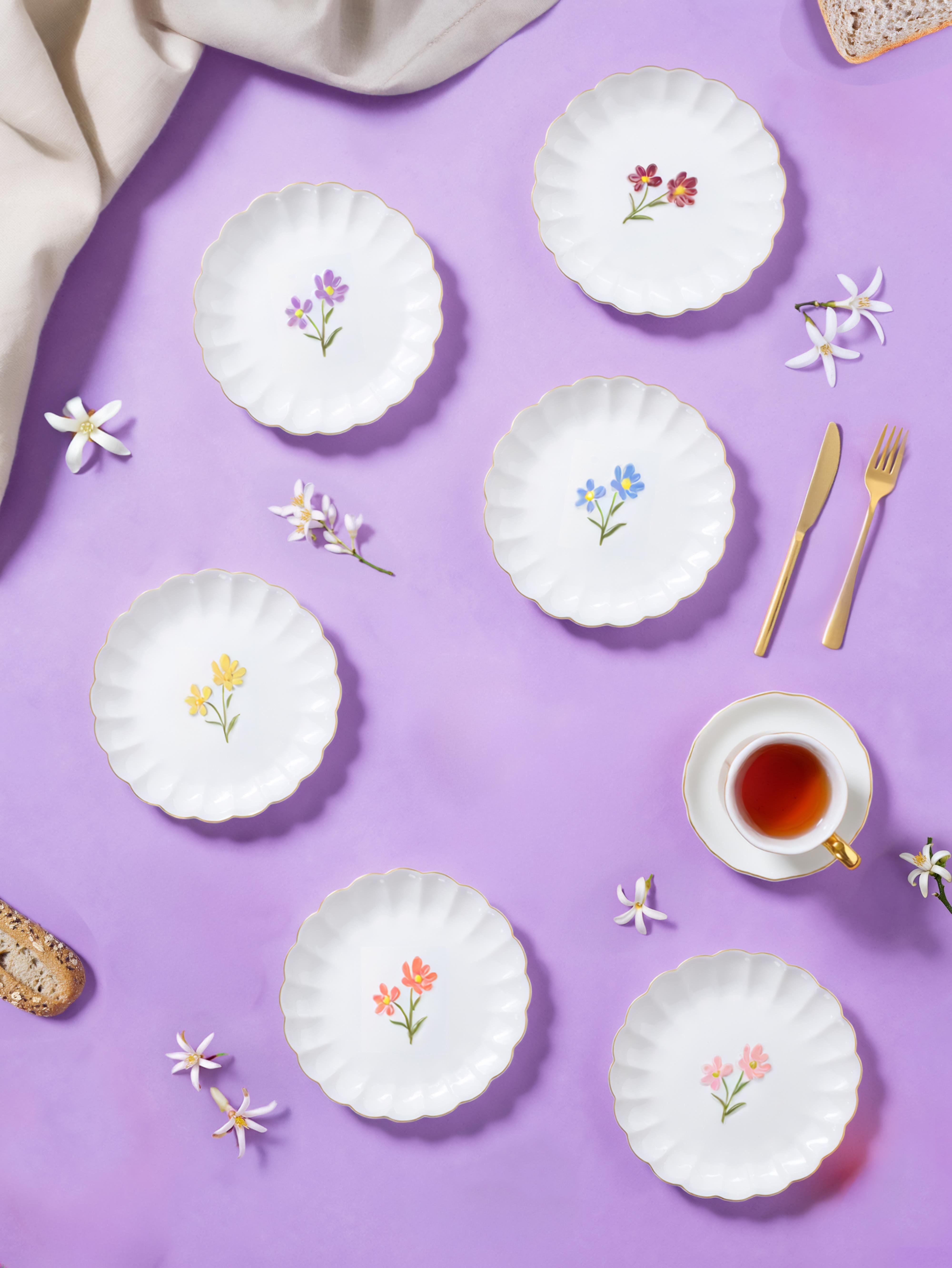 ROYAL CHARME-FLORİA 6 PARÇA SERVİS TABAĞI