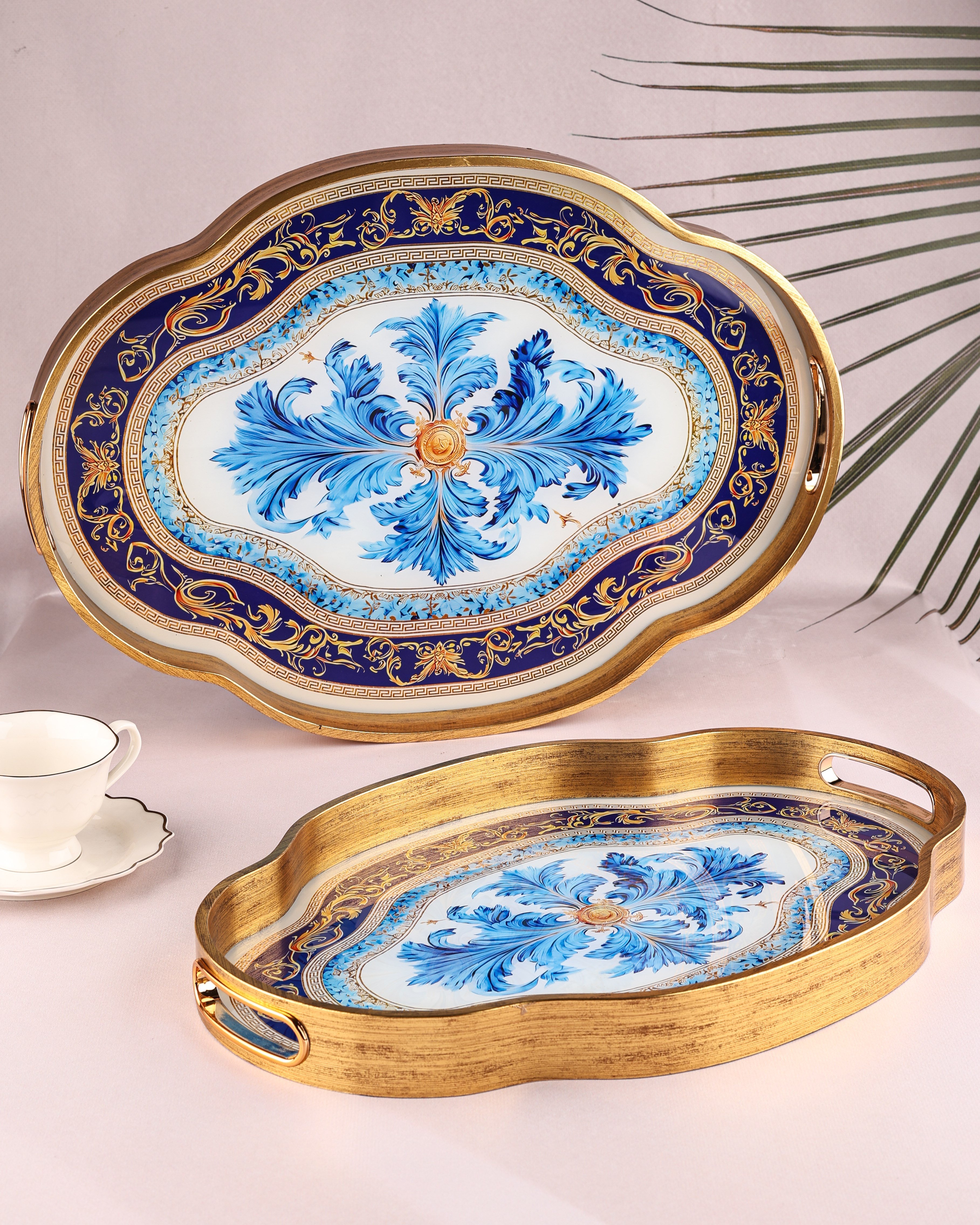 ROYAL CHARME-LOREN 2'Lİ DEKORATİF TEPSİ