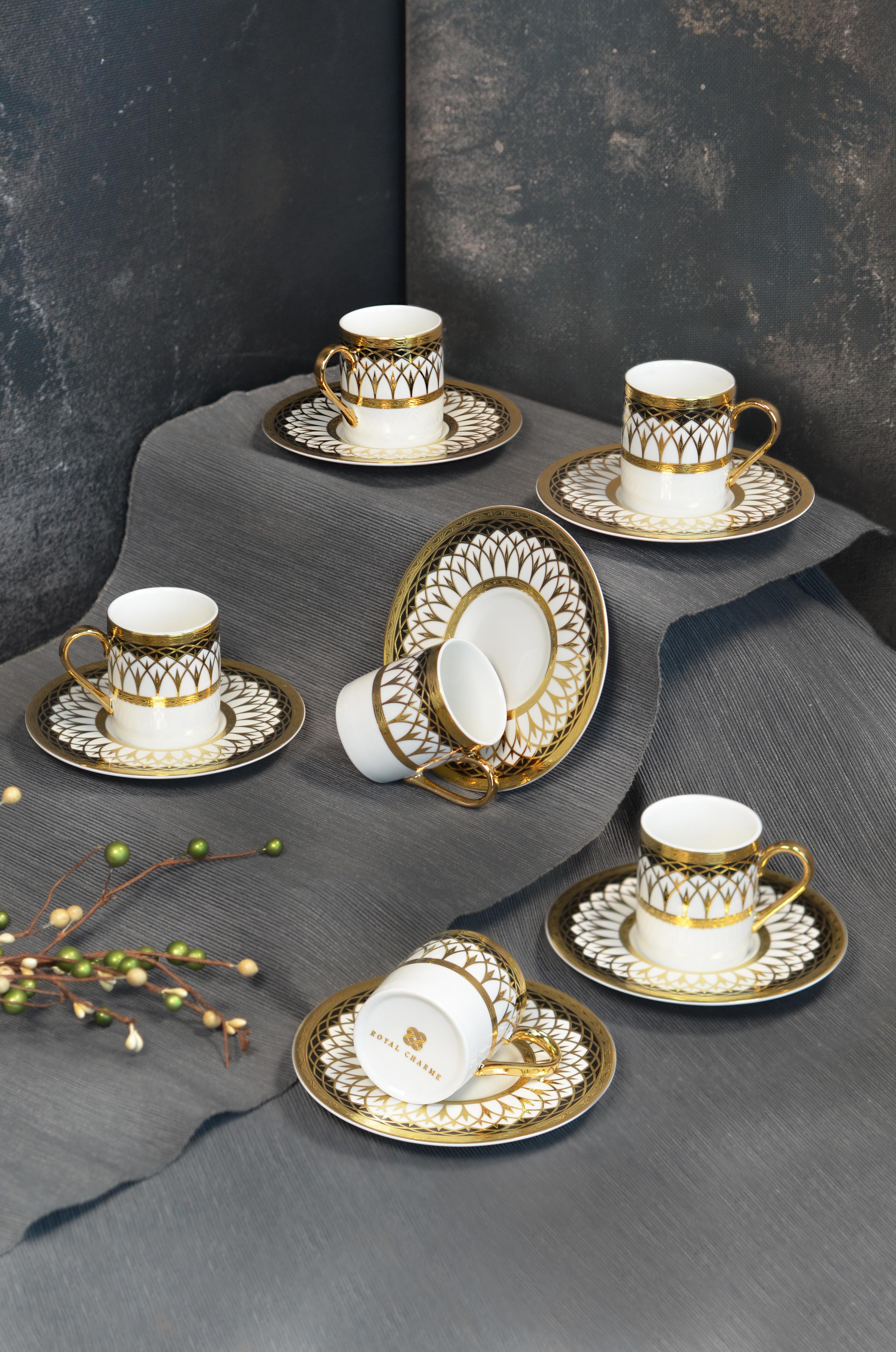 ROYAL CHARME-REGENCY 24 K. ALTIN KAHVE FİNCANI