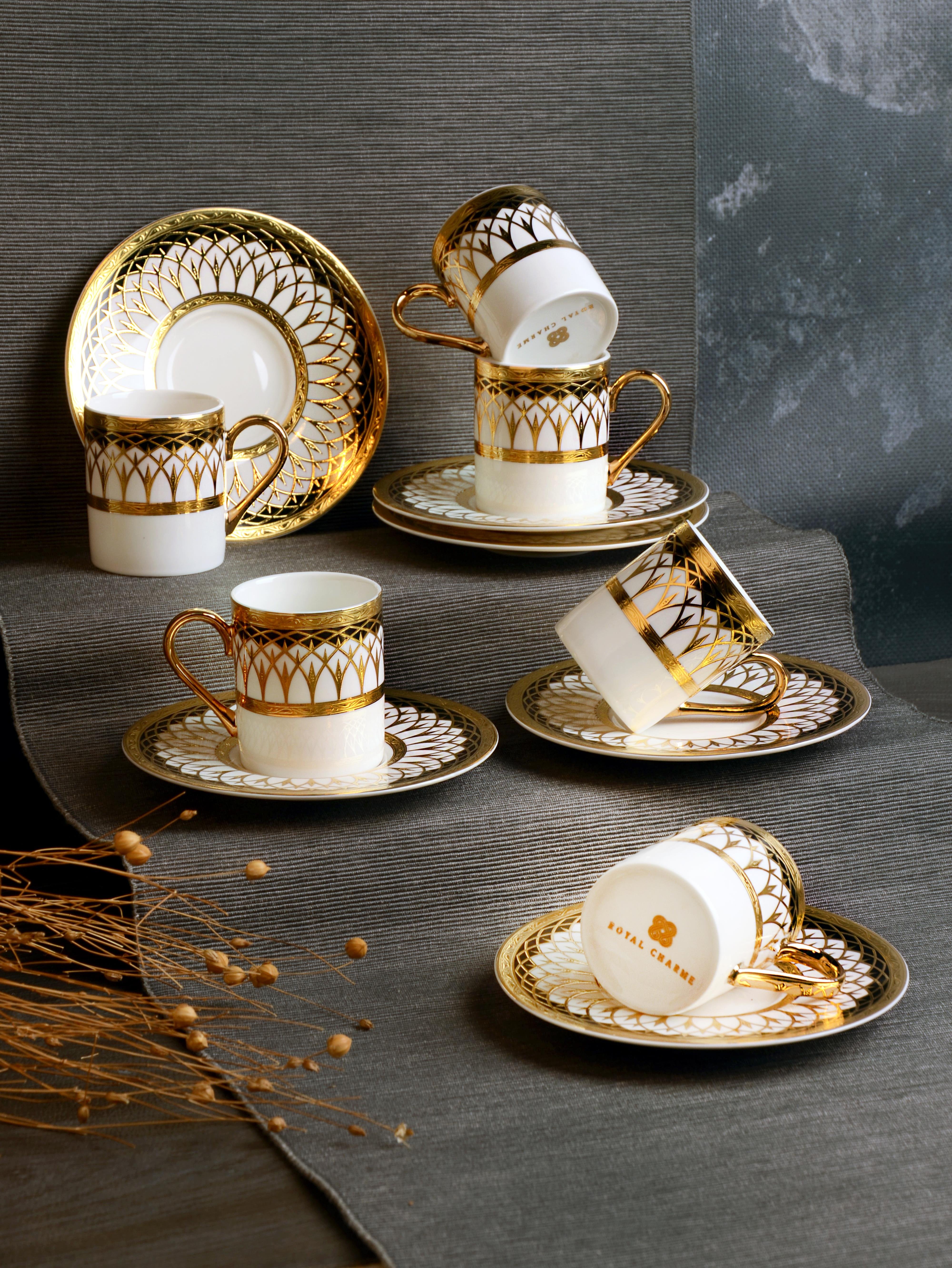 ROYAL CHARME-REGENCY 24 K. ALTIN KAHVE FİNCANI