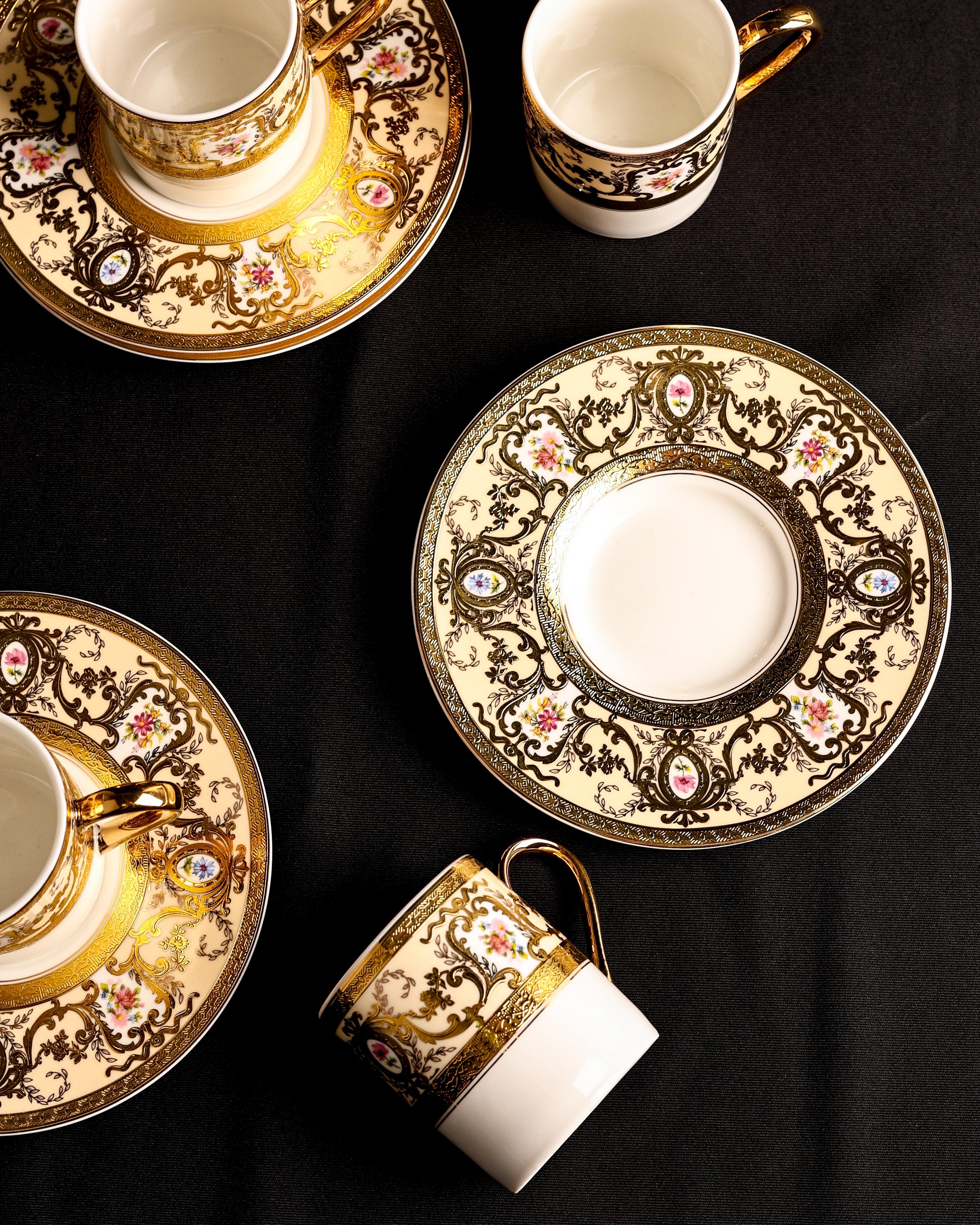 ROYAL CHARME-RENAISSANCE 24 K. ALTIN KAHVE FİNCANI