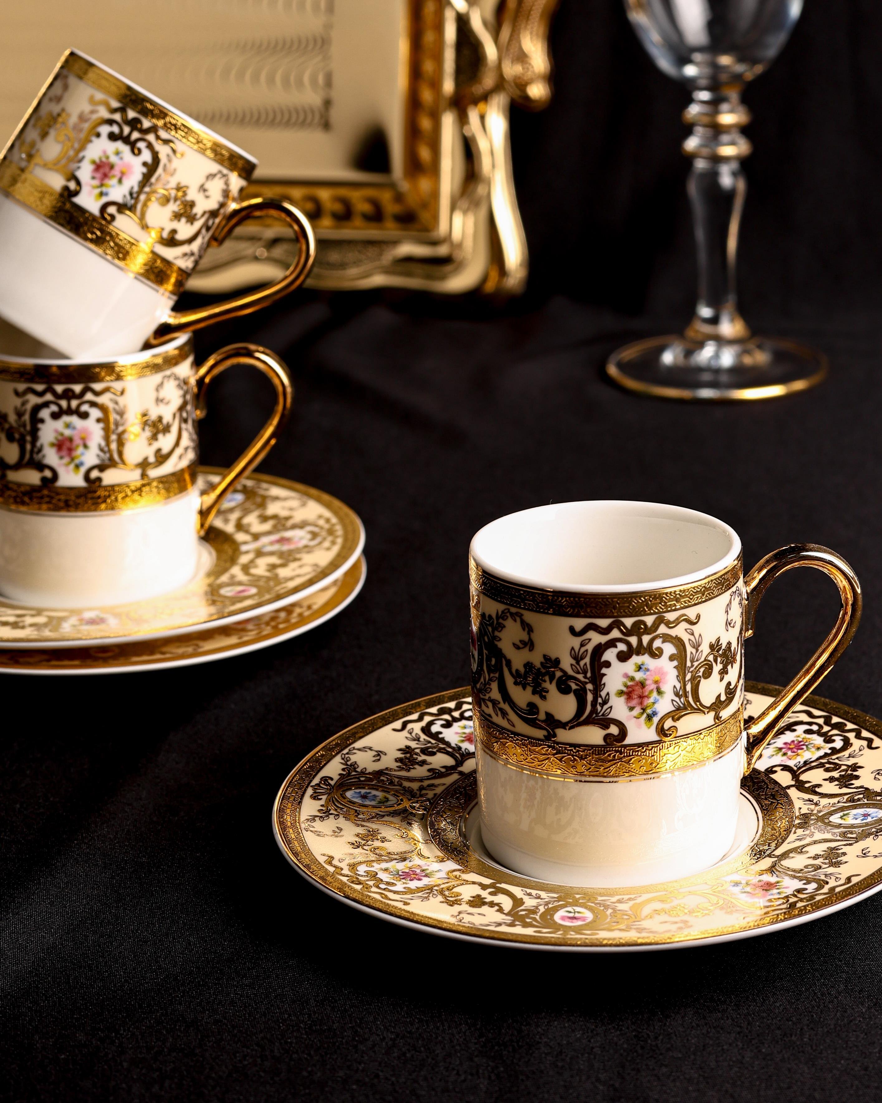 ROYAL CHARME-RENAISSANCE 24 K. ALTIN KAHVE FİNCANI