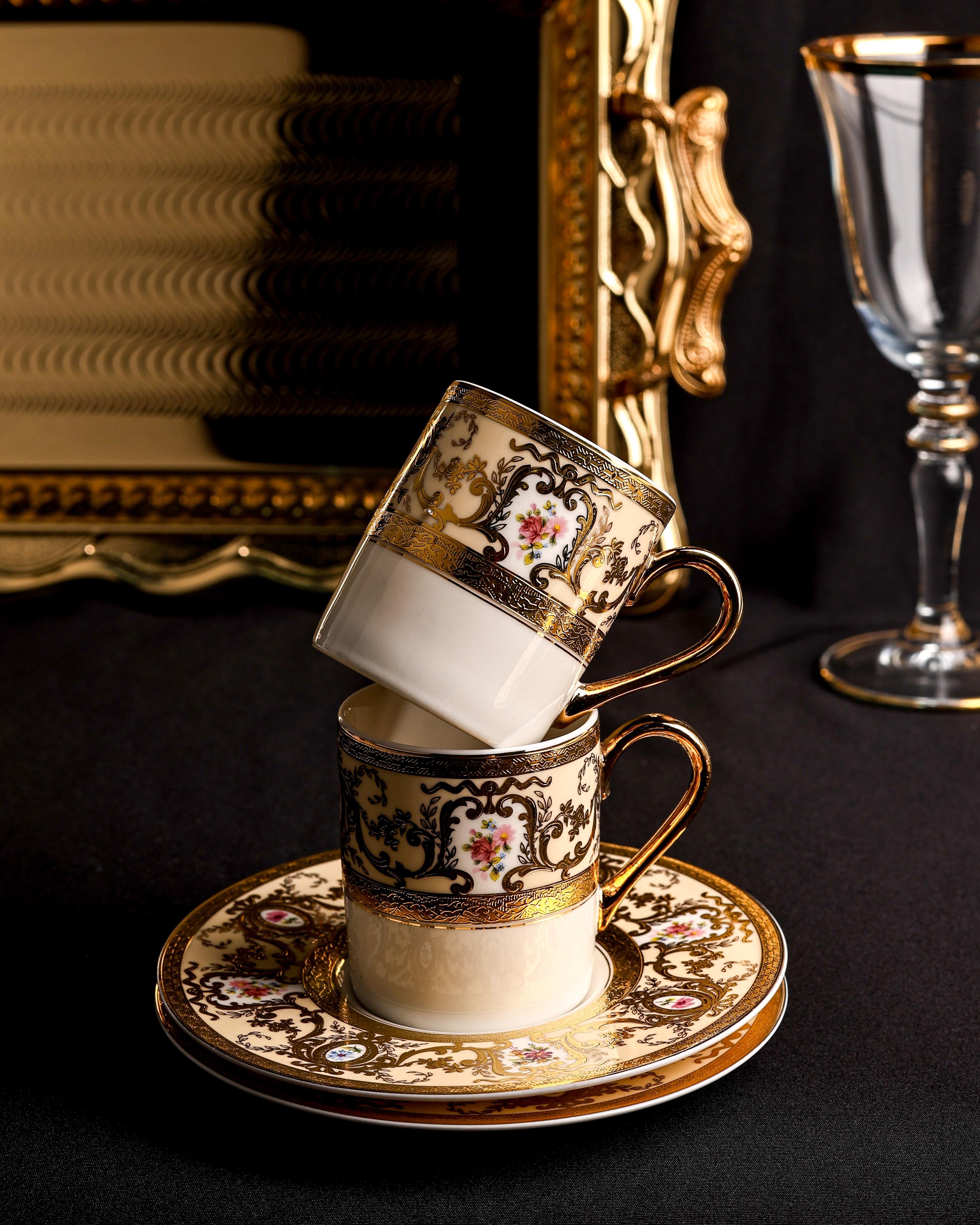 ROYAL CHARME-RENAISSANCE 24 K. ALTIN KAHVE FİNCANI